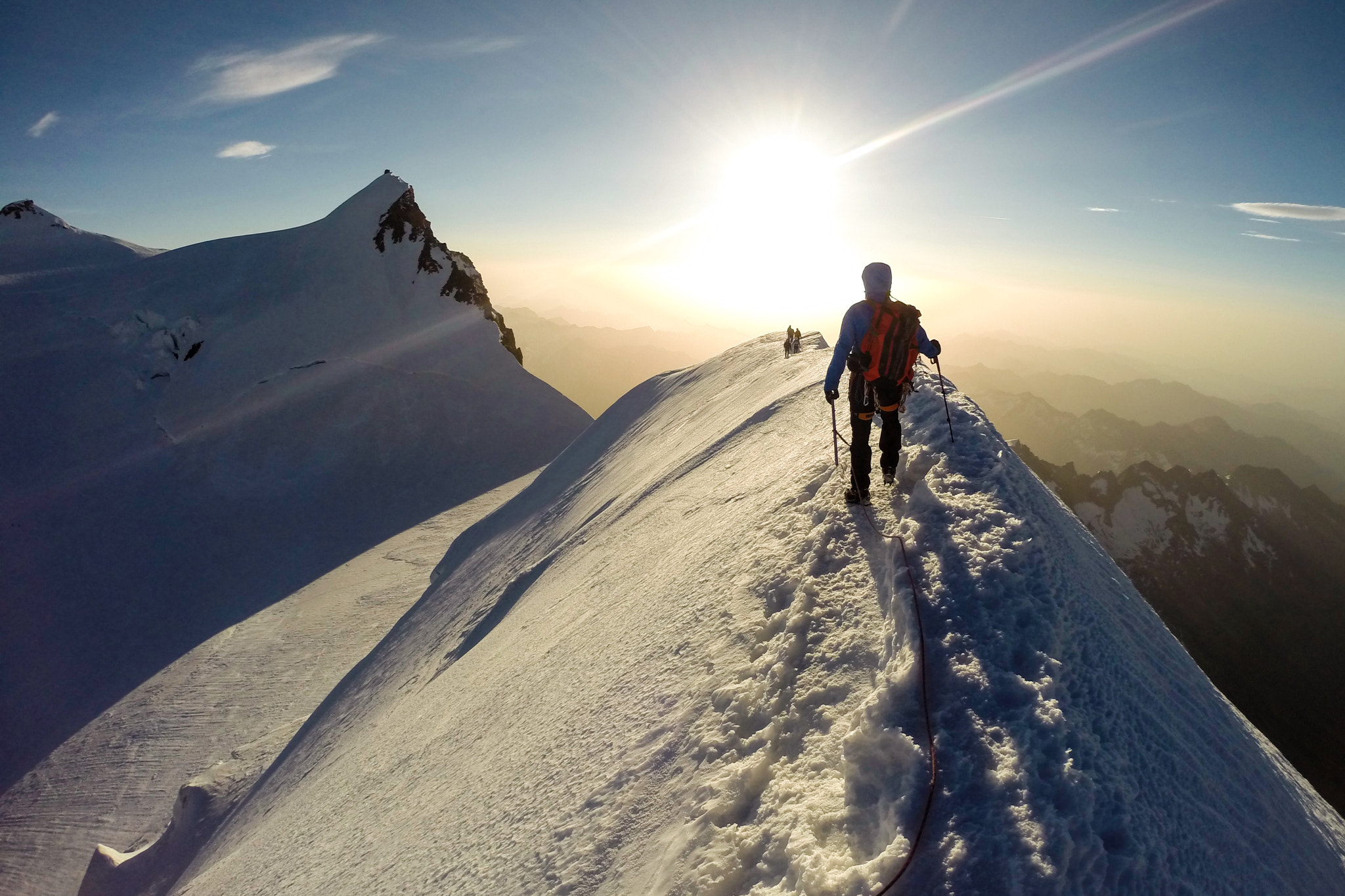 GoPro HERO3+ Black Edition sample photo. Parrotspitze (4432 m) photography