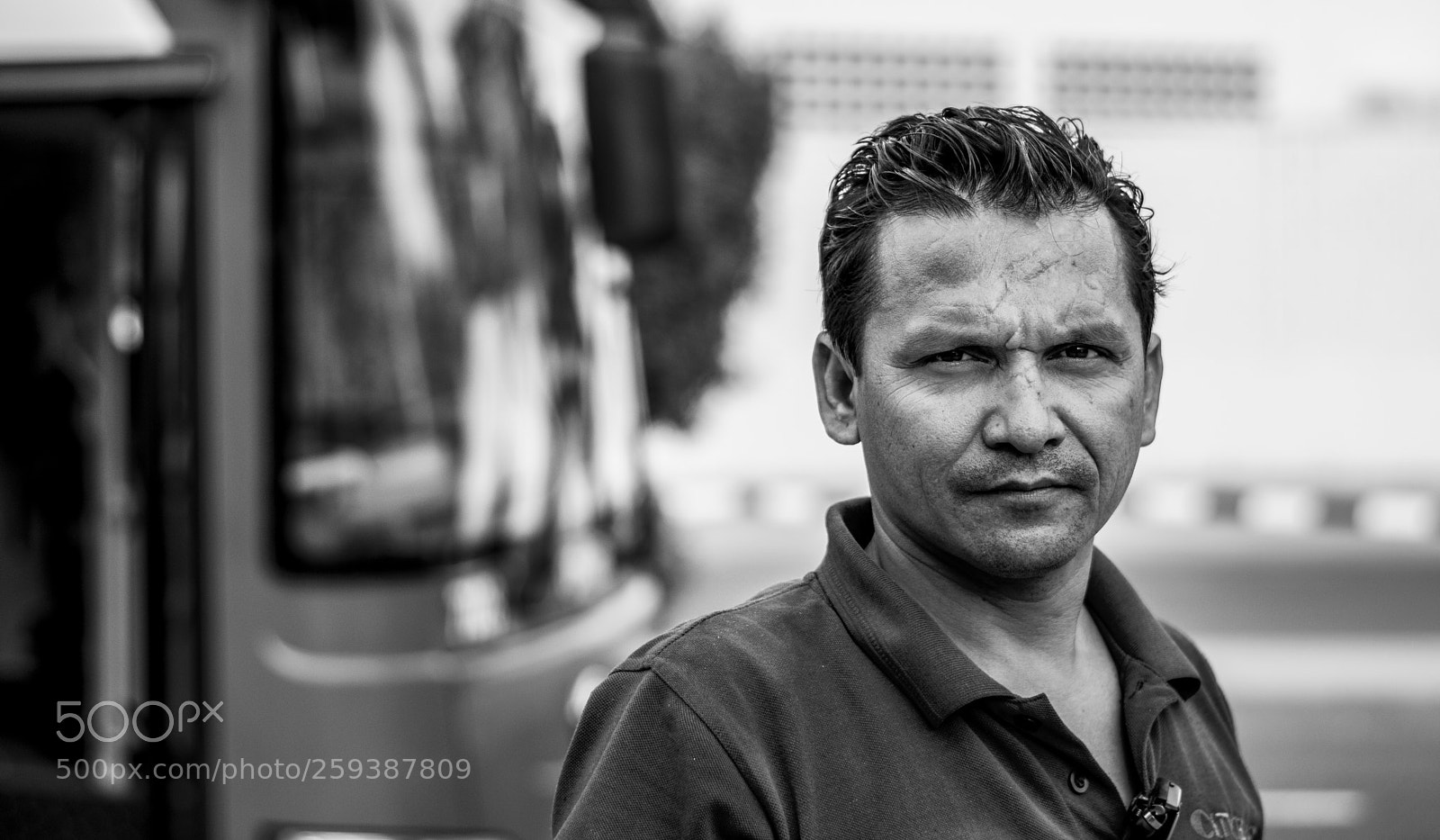 Nikon D5300 sample photo. The bus driver photography
