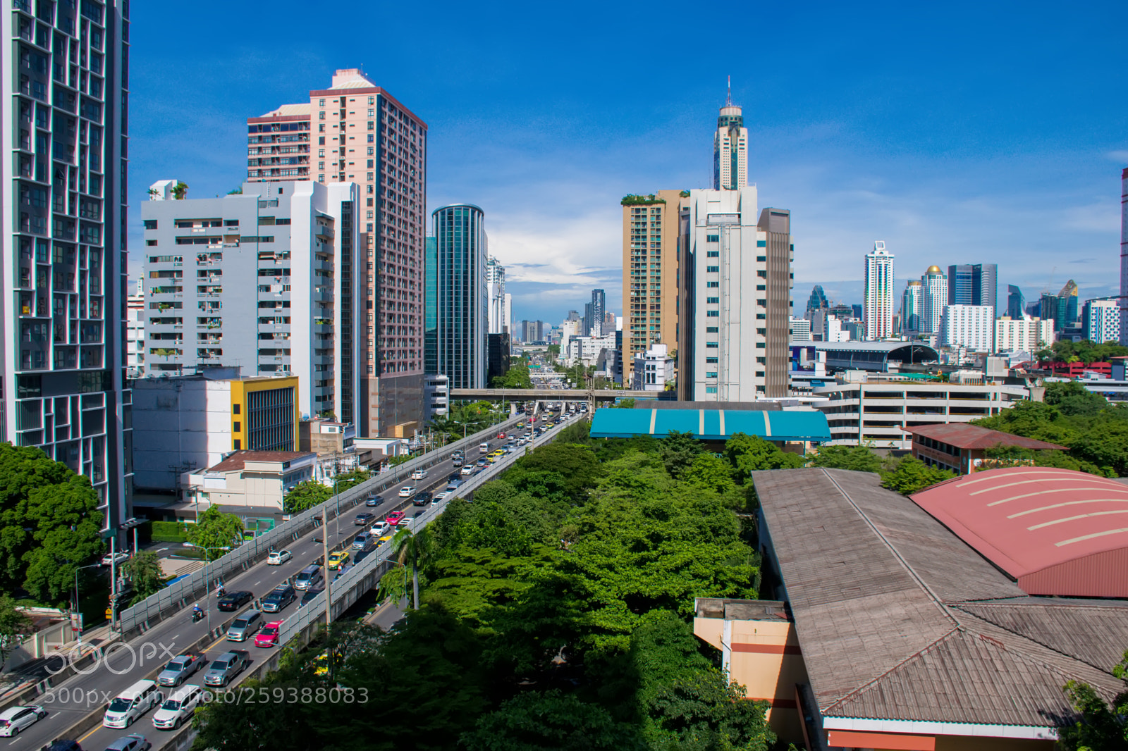 Nikon D5300 sample photo. Blue sky with commercial photography