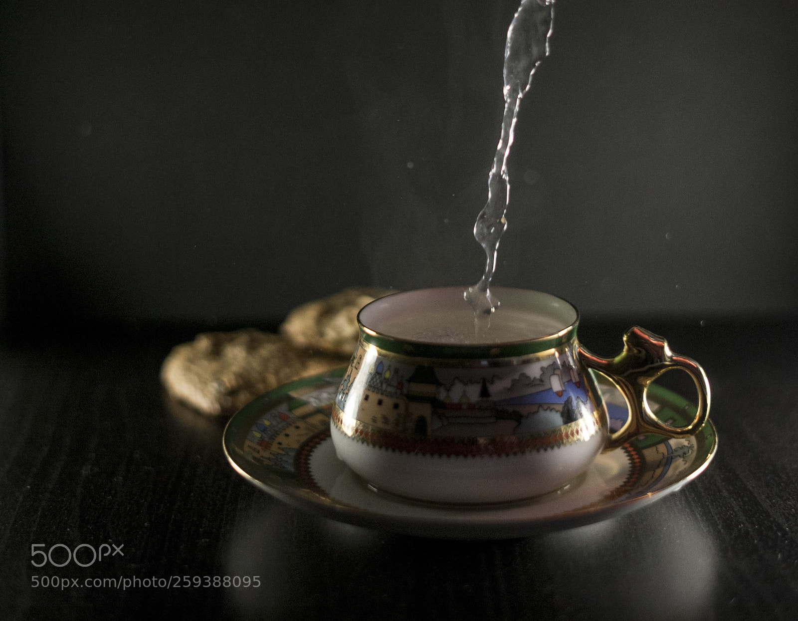 Sony a7 sample photo. Tea time - cup photography