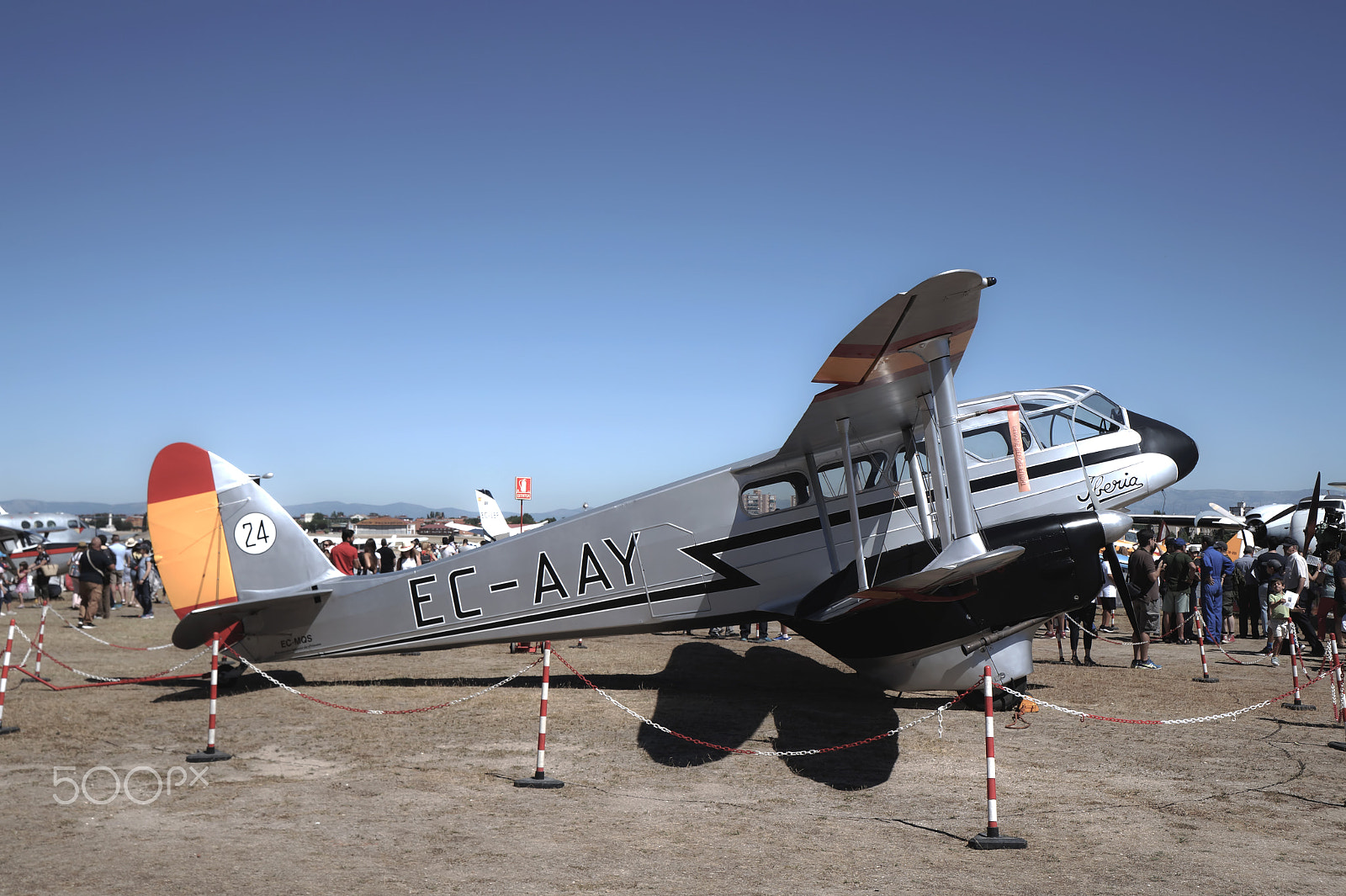 Sony Alpha a3000 sample photo. De havilland dh-9a dragon rapide photography