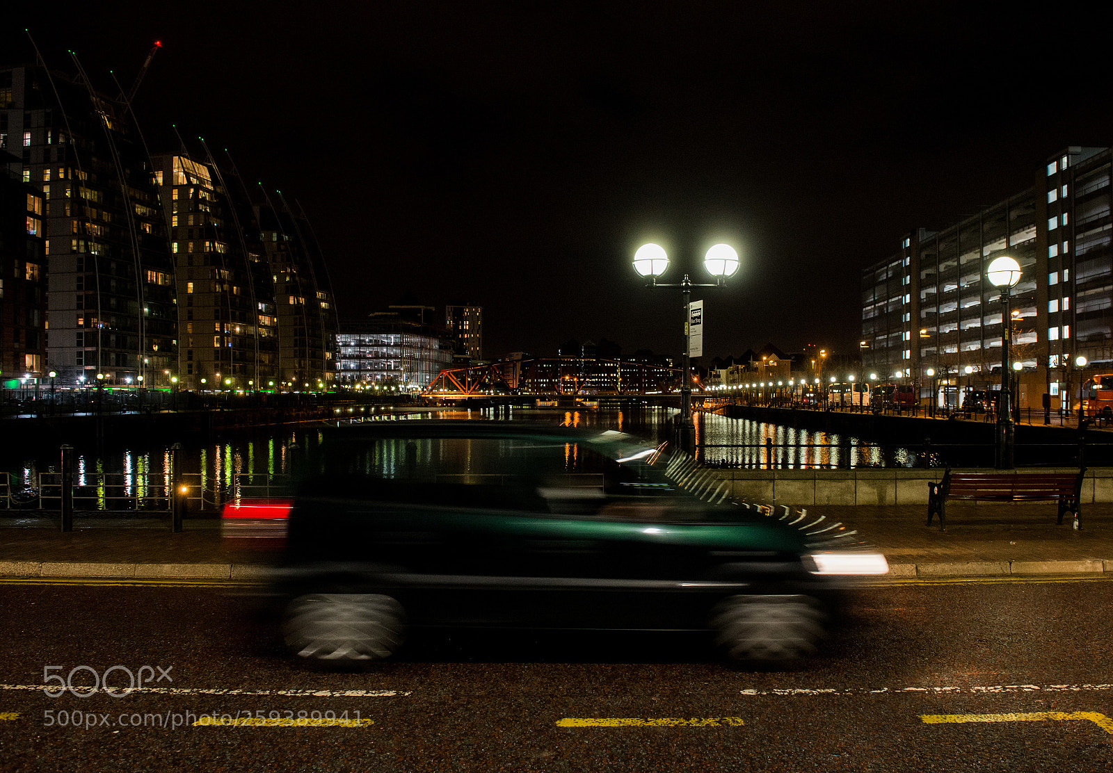 Nikon D600 sample photo. Nighttime in manchester photography