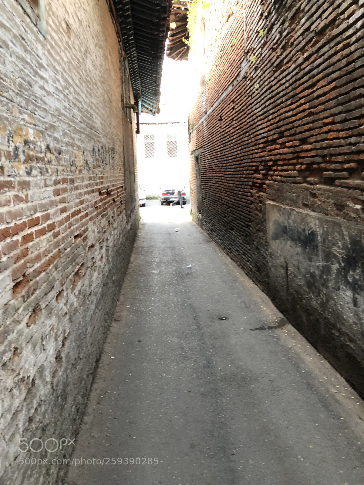 Apple iPhone X sample photo. The tightest alley  photography