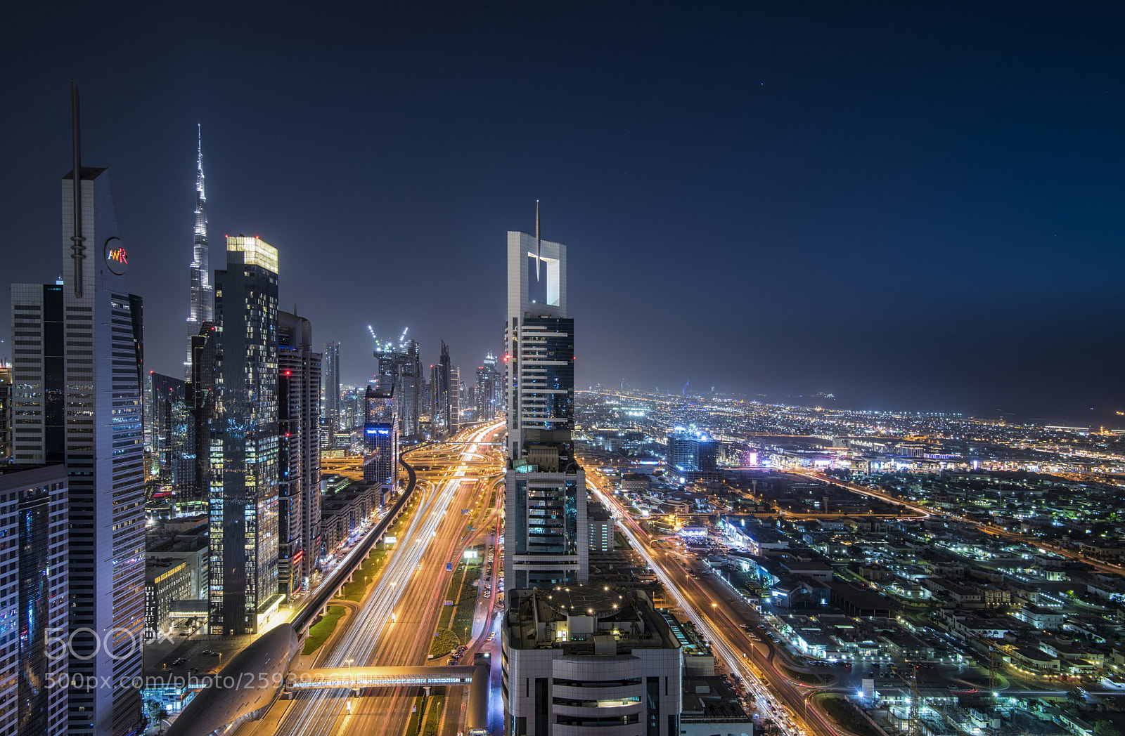 Nikon D810 sample photo. Dubai skyline | dubai | uae photography