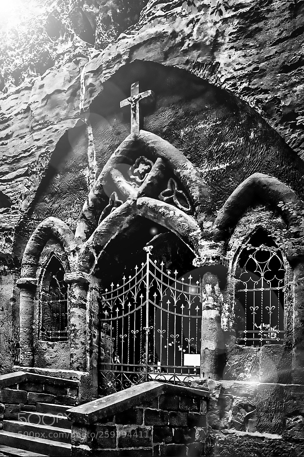 Nikon D7100 sample photo. Rock chapel in svojkov photography