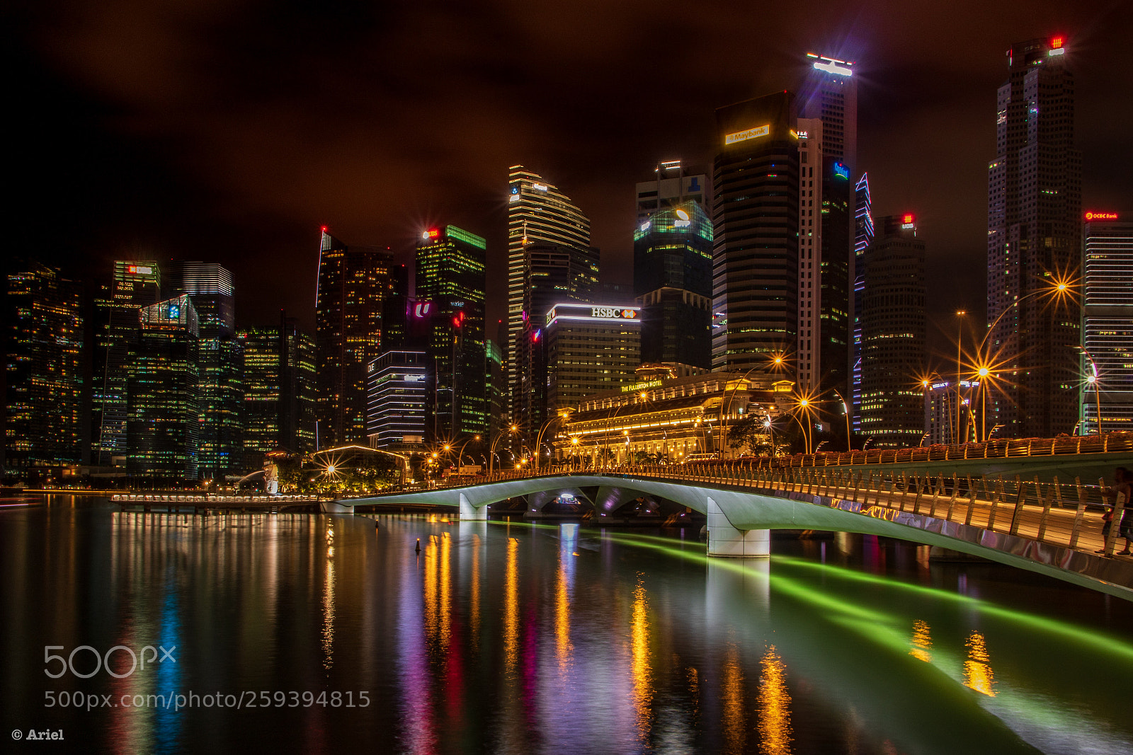 Canon EOS 80D sample photo. Colorful night at singapore! photography