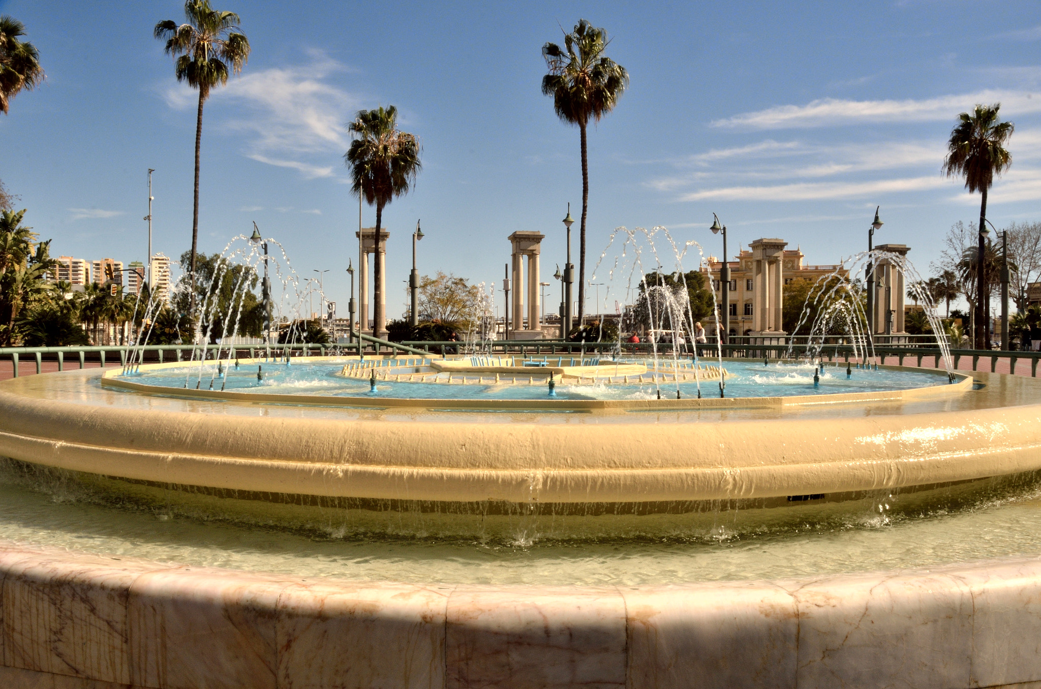 Nikon D7000 sample photo. Plaza de la marina photography