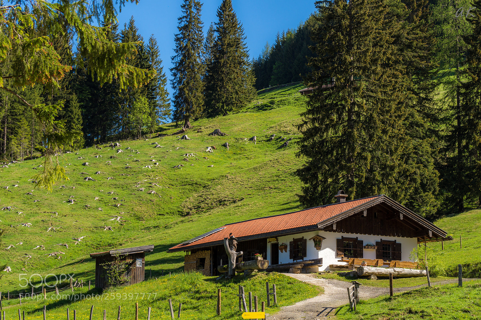 Sony SLT-A58 sample photo. Alp village photography