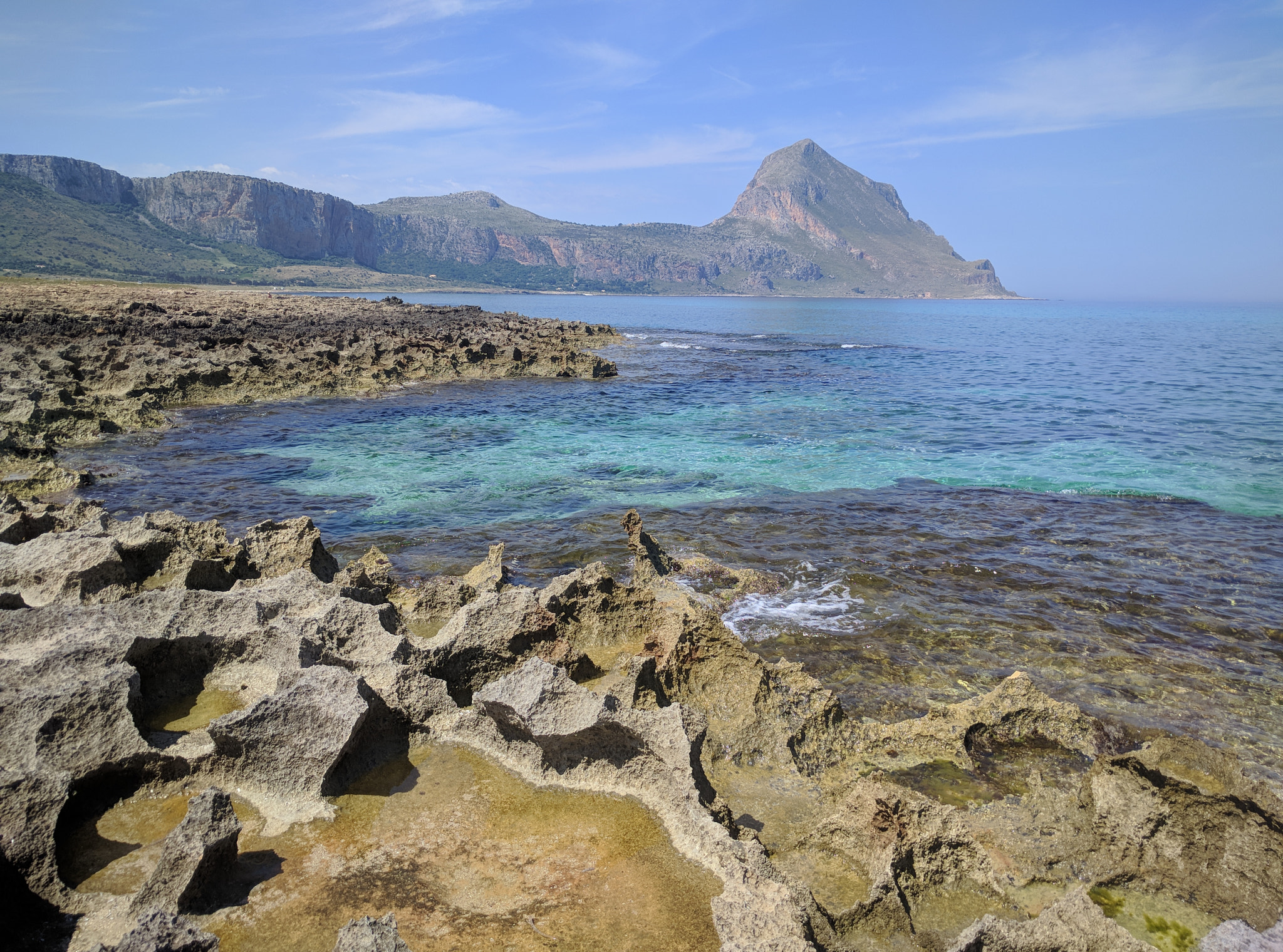 Google Nexus 6P sample photo. Seascape of castelluzzo photography