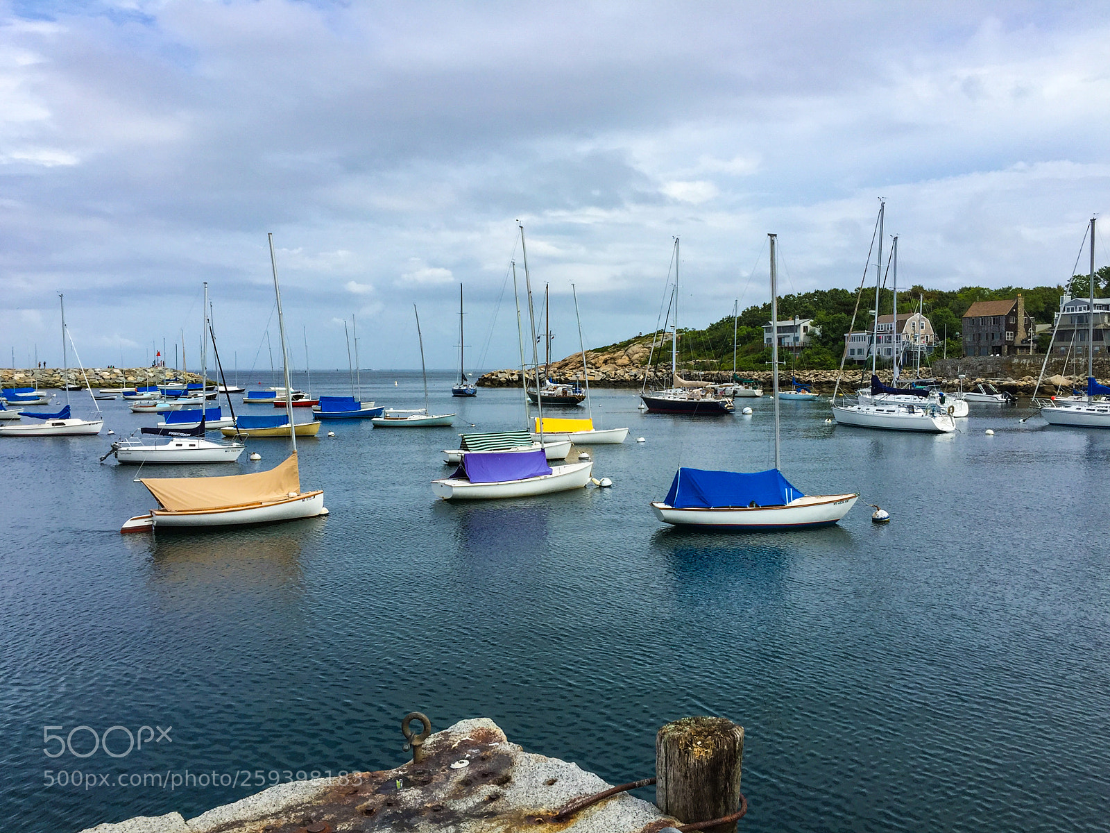 Apple iPhone 6 Plus sample photo. Rockport harbor photography
