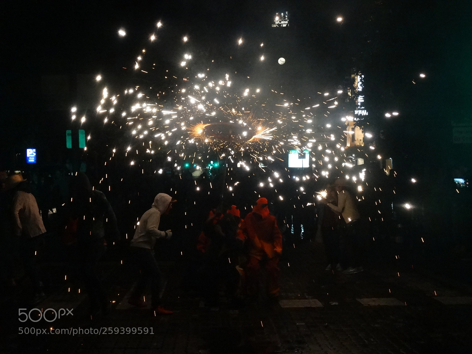 Sony Cyber-shot DSC-HX300 sample photo. Lleida's fire-running photography