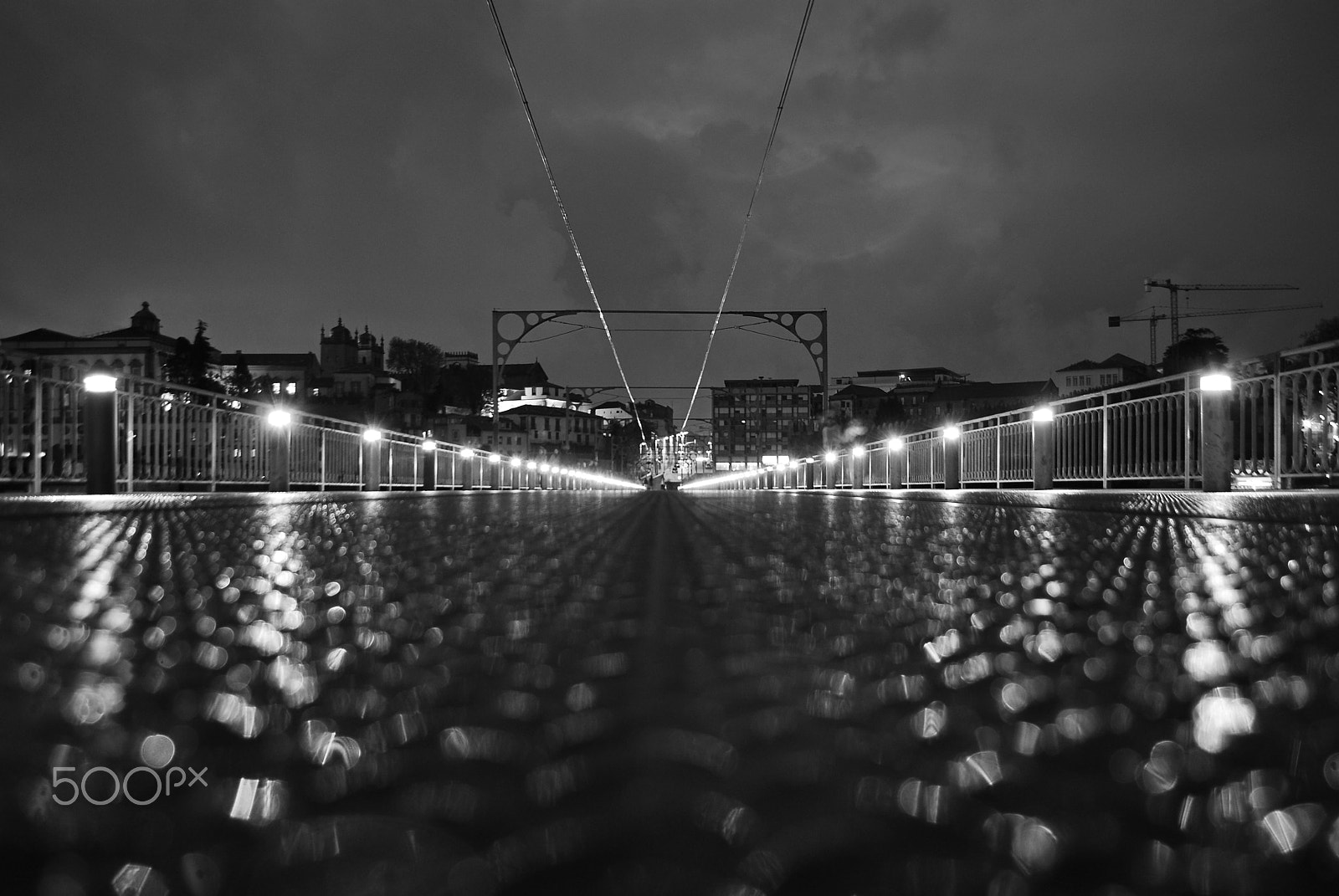 Nikon D80 sample photo. Symetry of lights photography