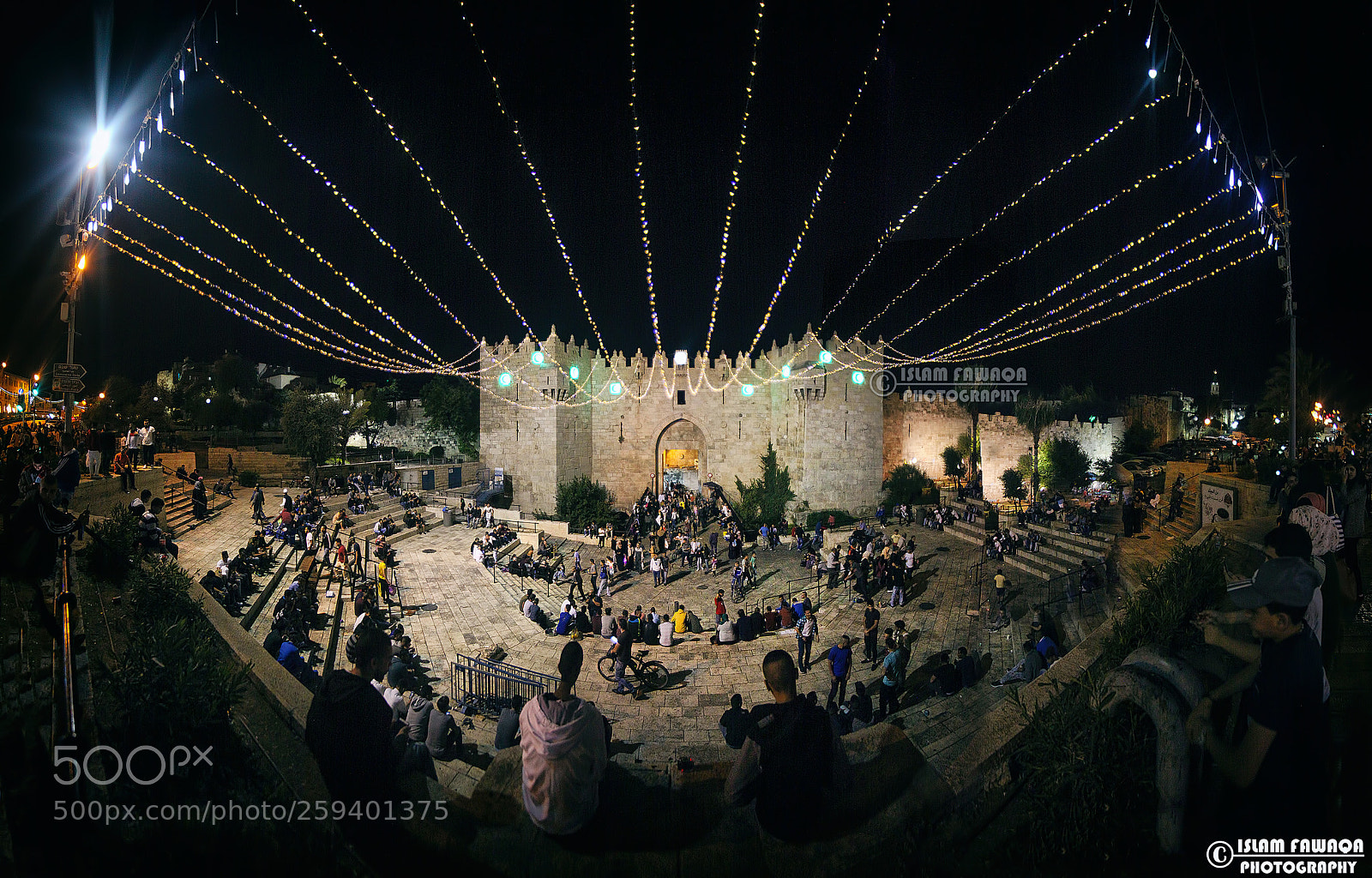 Canon EOS 5D Mark II sample photo. Damascus gate, jerusalem photography