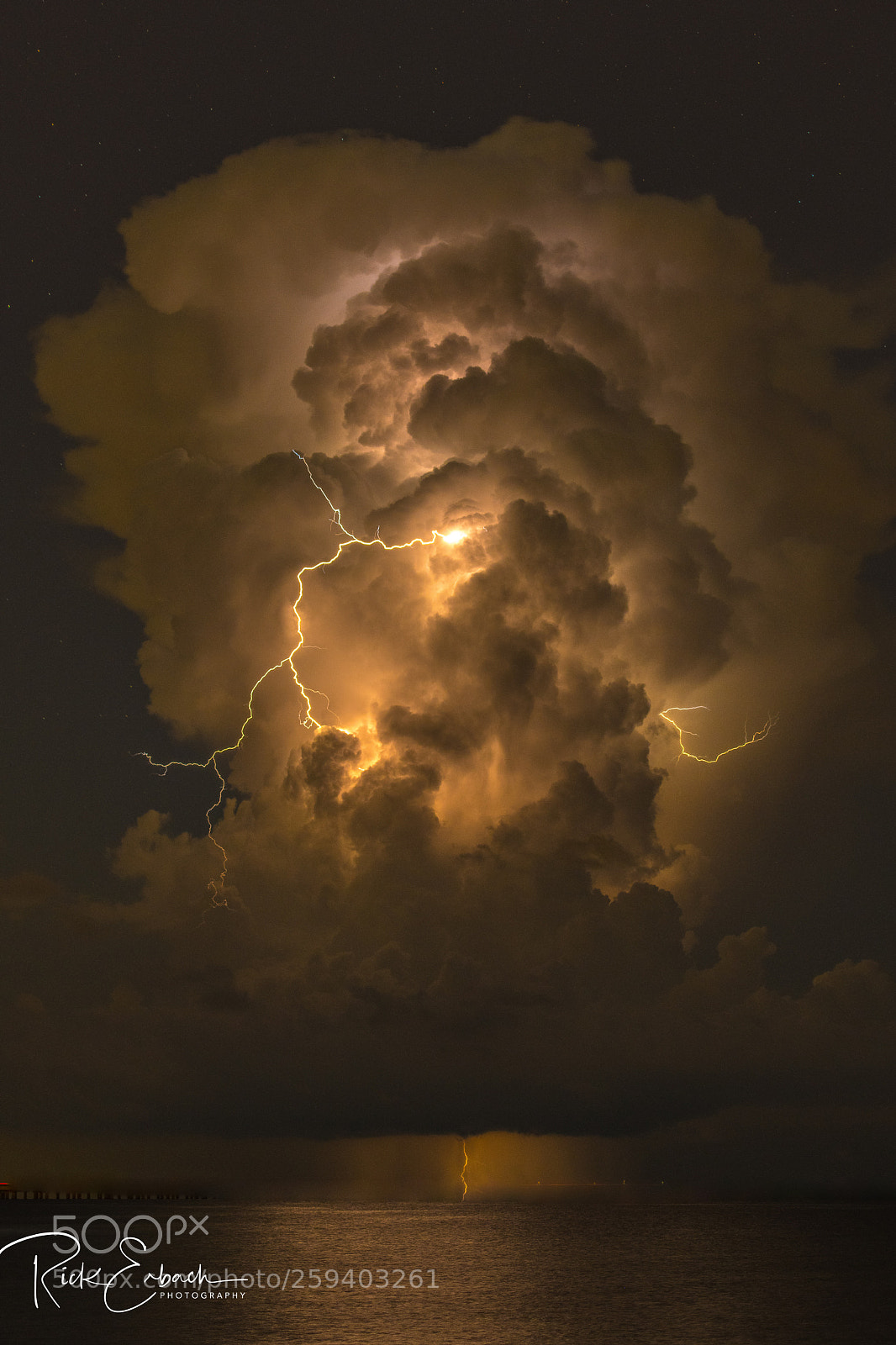 Nikon D850 sample photo. Lightning on the lake photography
