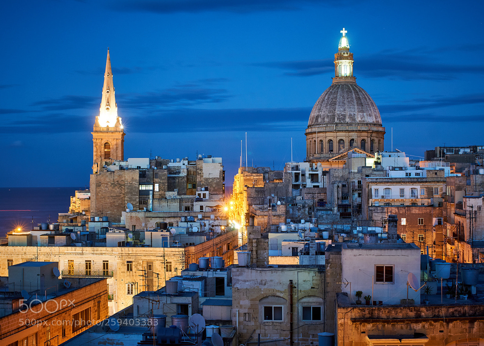 Sony a6000 sample photo. Valletta sky photography
