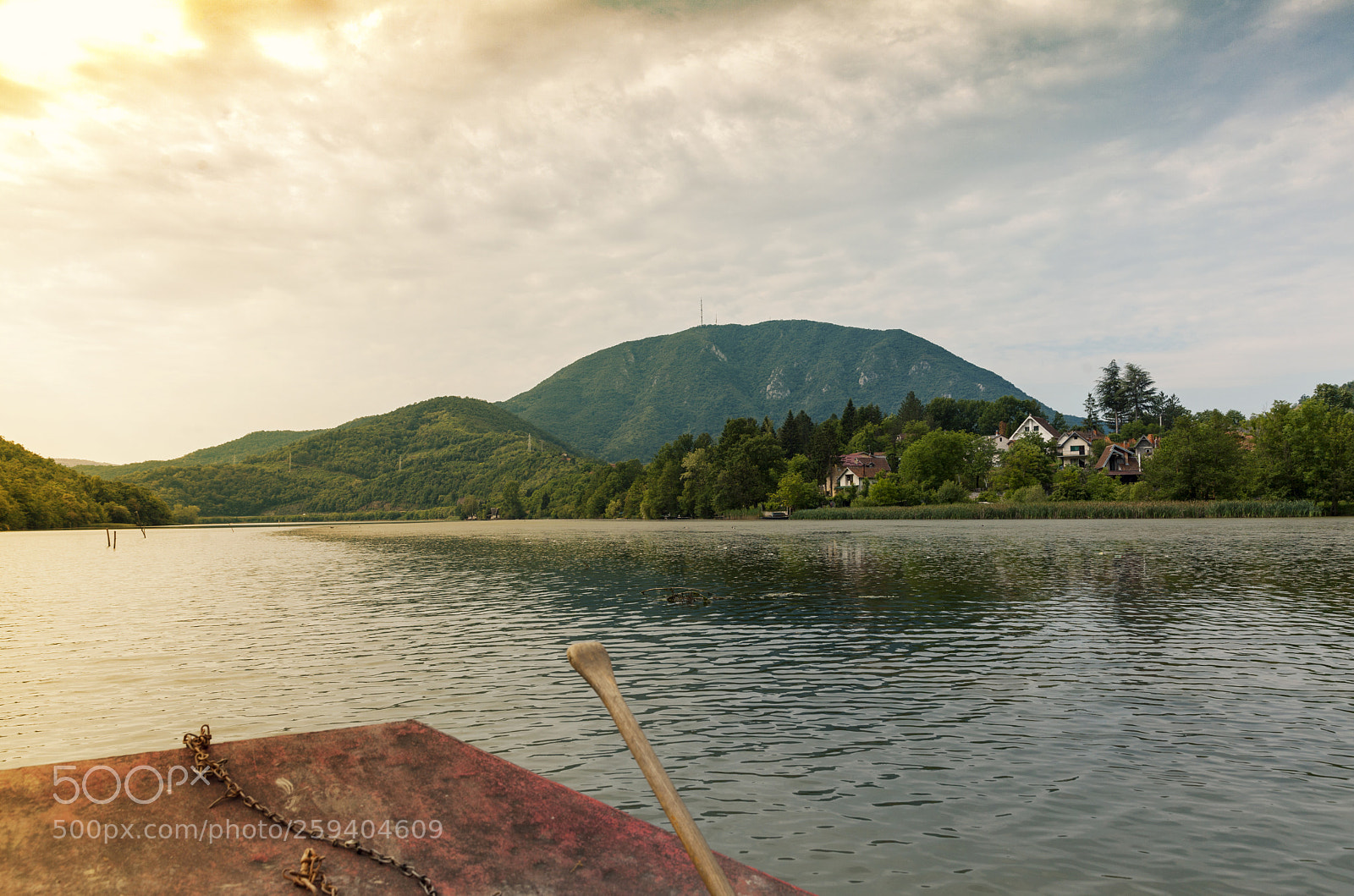 Canon EOS 5D Mark II sample photo. View from a boat photography