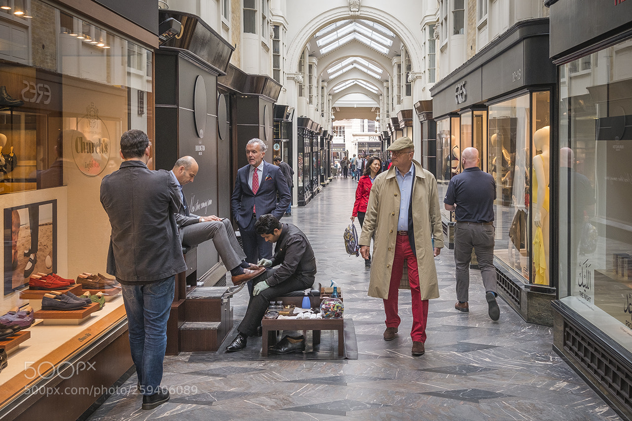 Fujifilm X-E1 sample photo. Burlington arcade, london, 2018 photography