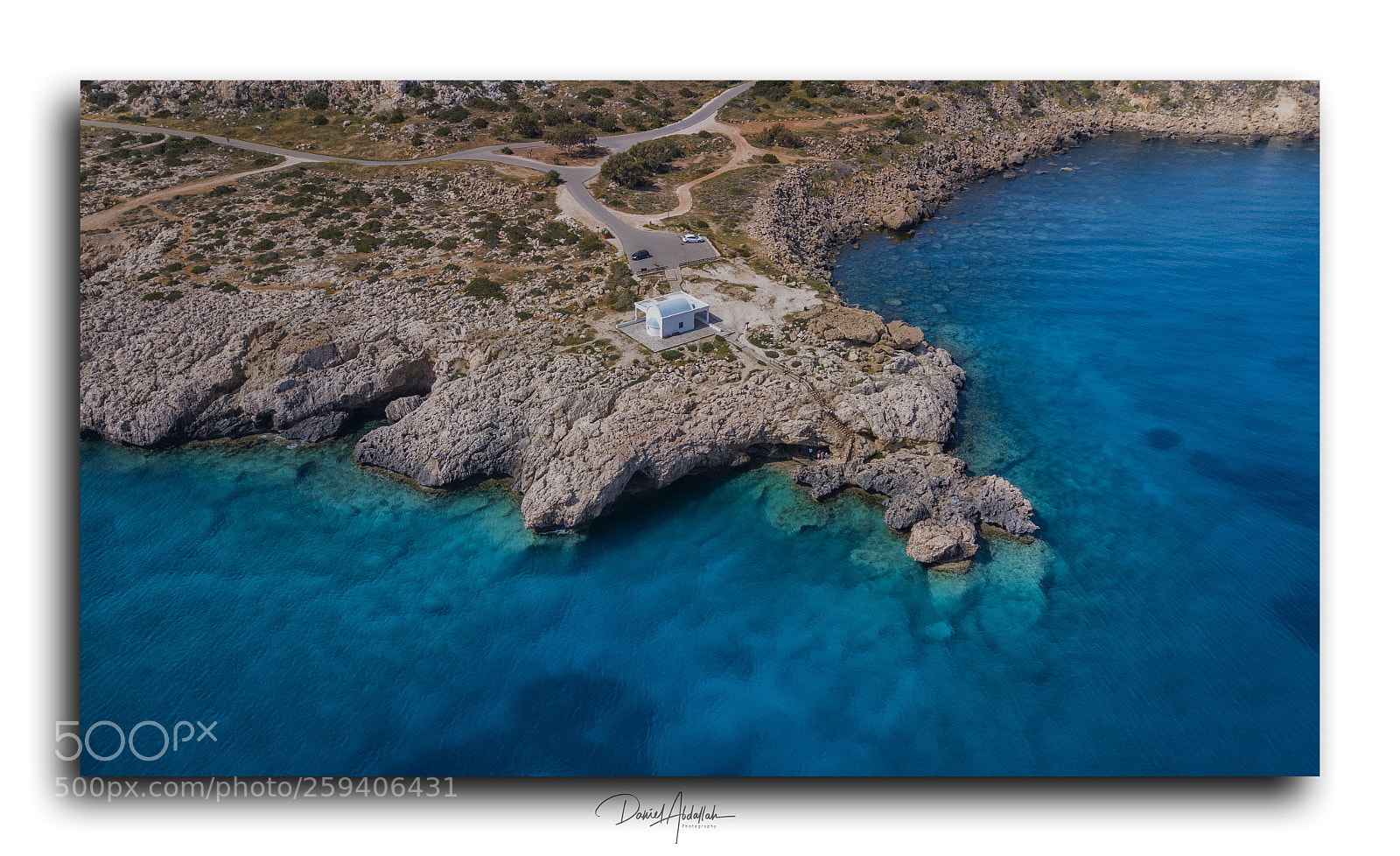 DJI FC220 sample photo. Cape greko cyprus photography