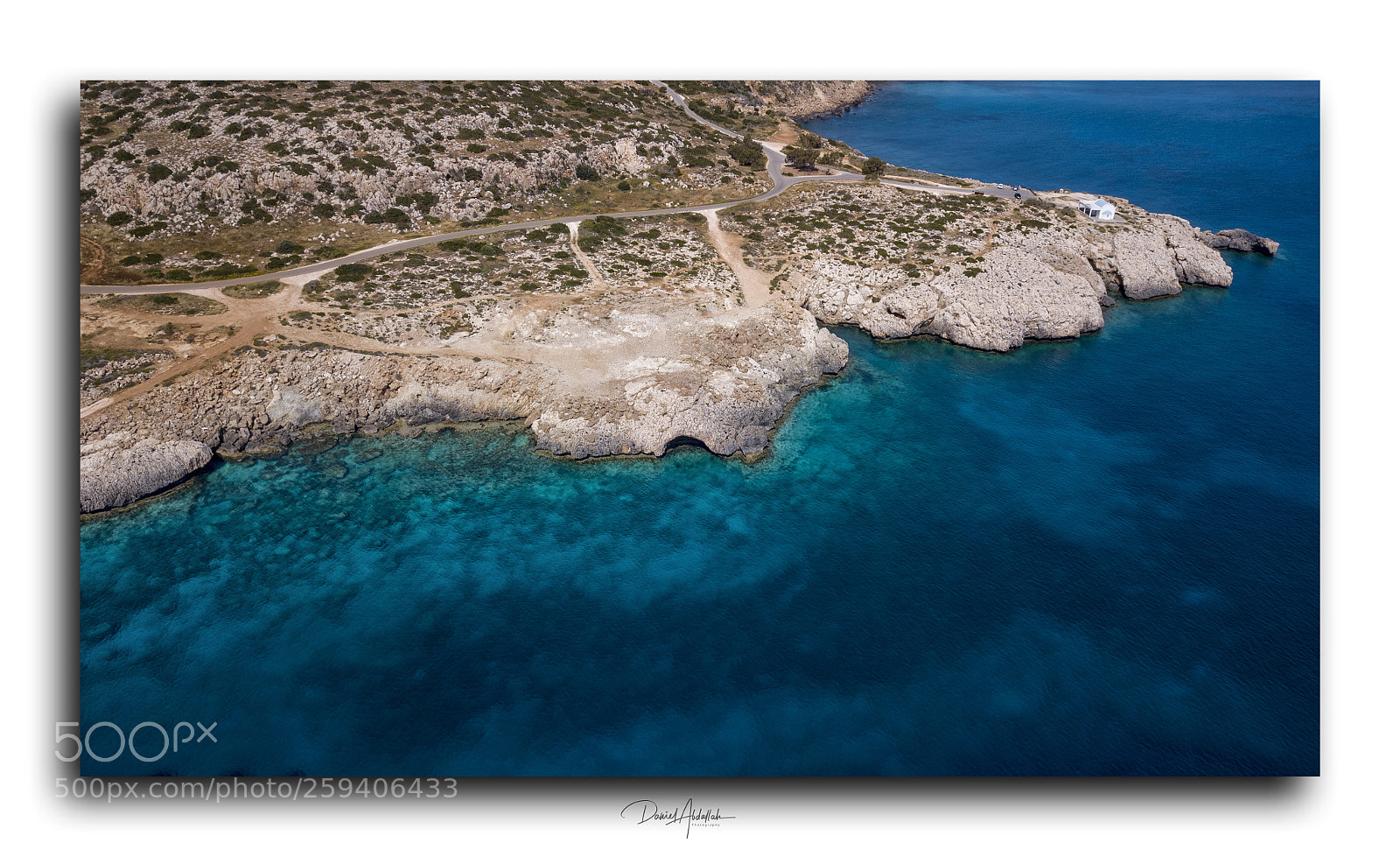 DJI FC220 sample photo. Cape greko cyprus photography