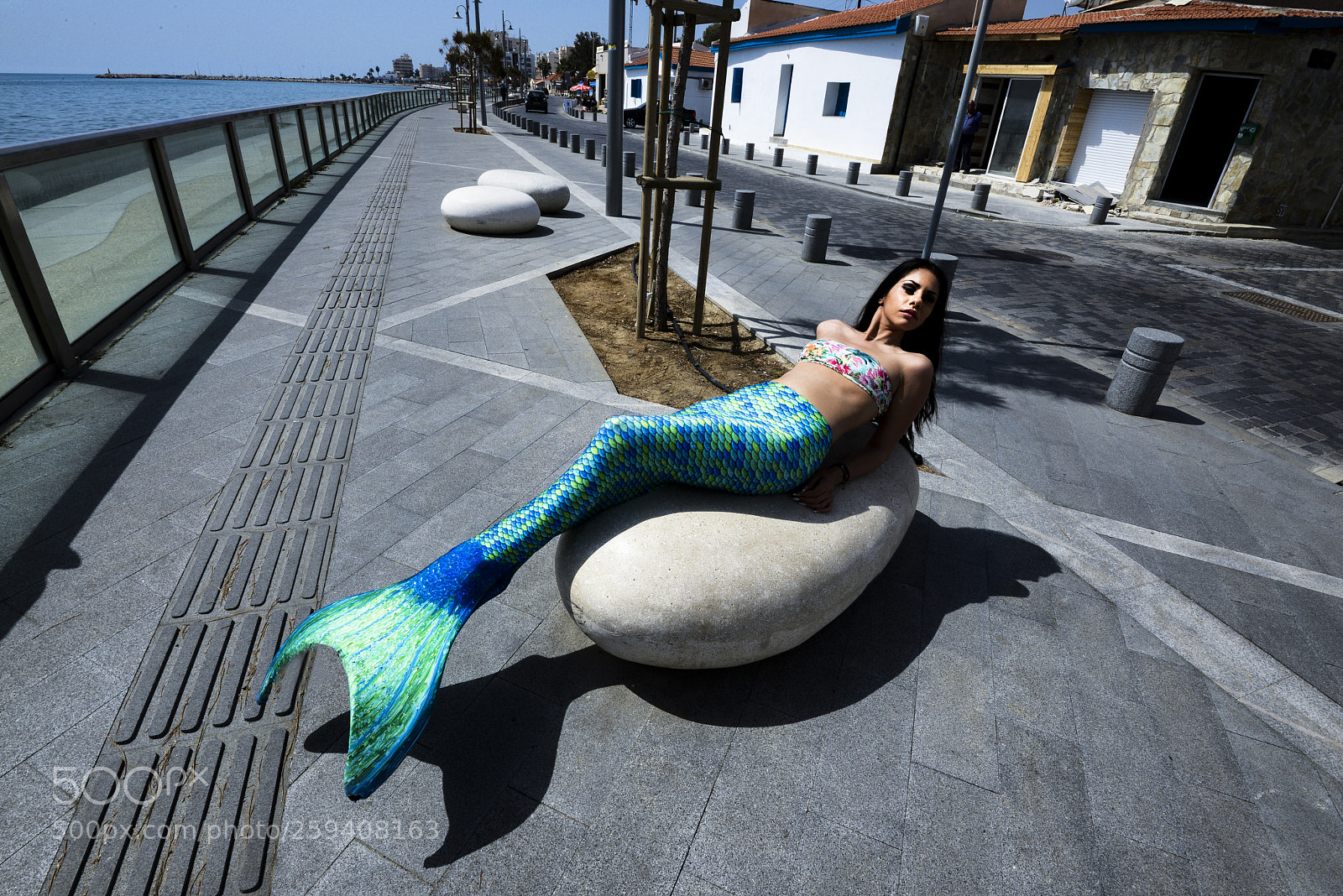 Nikon D800E sample photo. Mermaid andria backstage photography