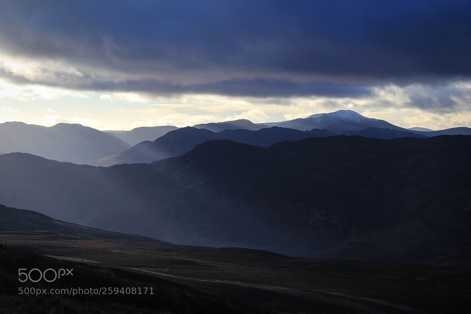 Canon EOS 60D sample photo. Brooding sky ben chonzie photography