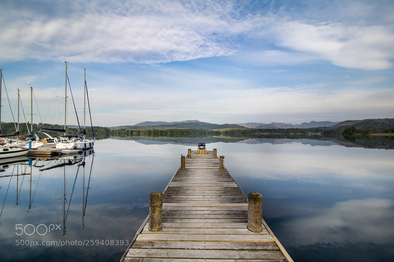 Canon EOS 750D (EOS Rebel T6i / EOS Kiss X8i) sample photo. Low wood jetty photography