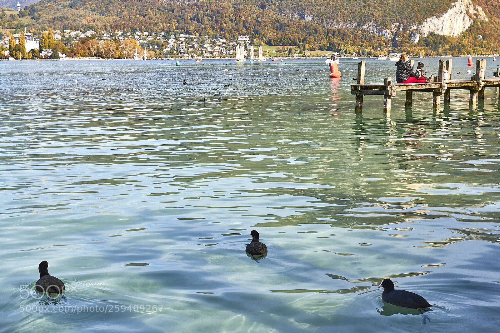 Canon EOS 7D sample photo. Lac d'annecy photography