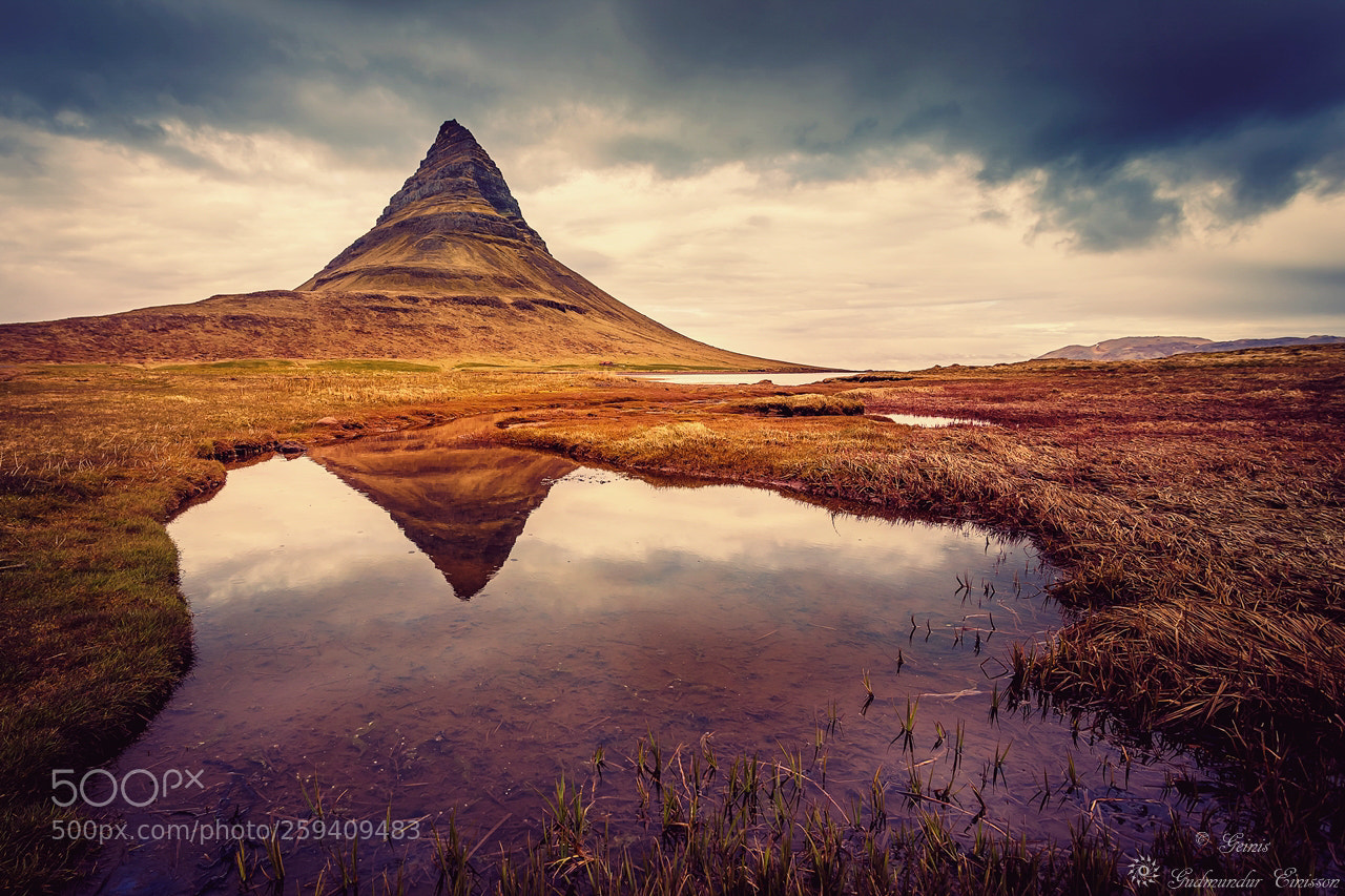 Canon EOS 6D sample photo. Kirkjufell reflection photography