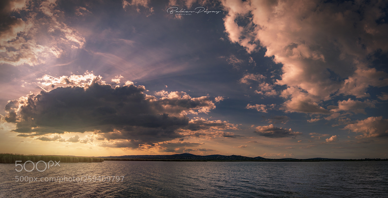 Nikon D3200 sample photo. Sunset clouds photography