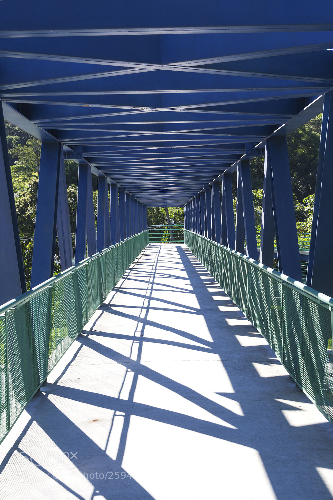 Nikon D3100 sample photo. Pedestrian overpass during the photography