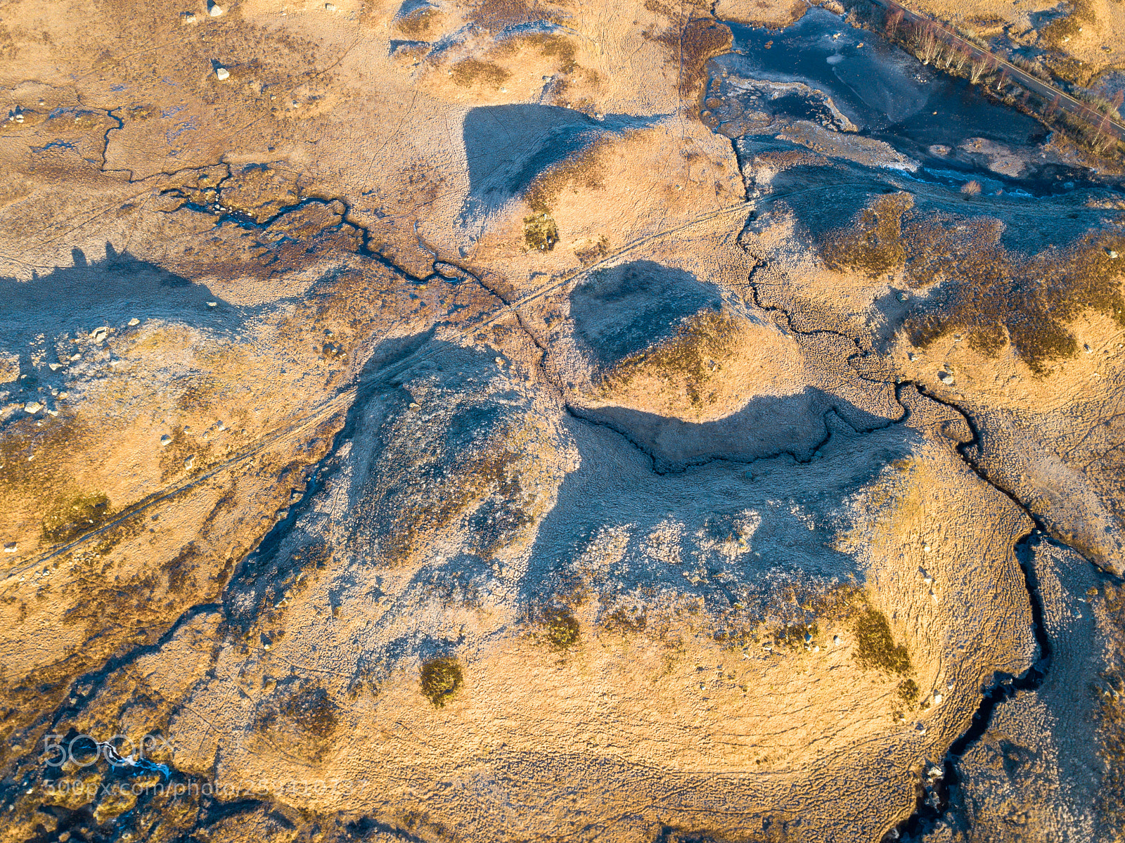 DJI FC220 sample photo. Rannoch moor #1 photography