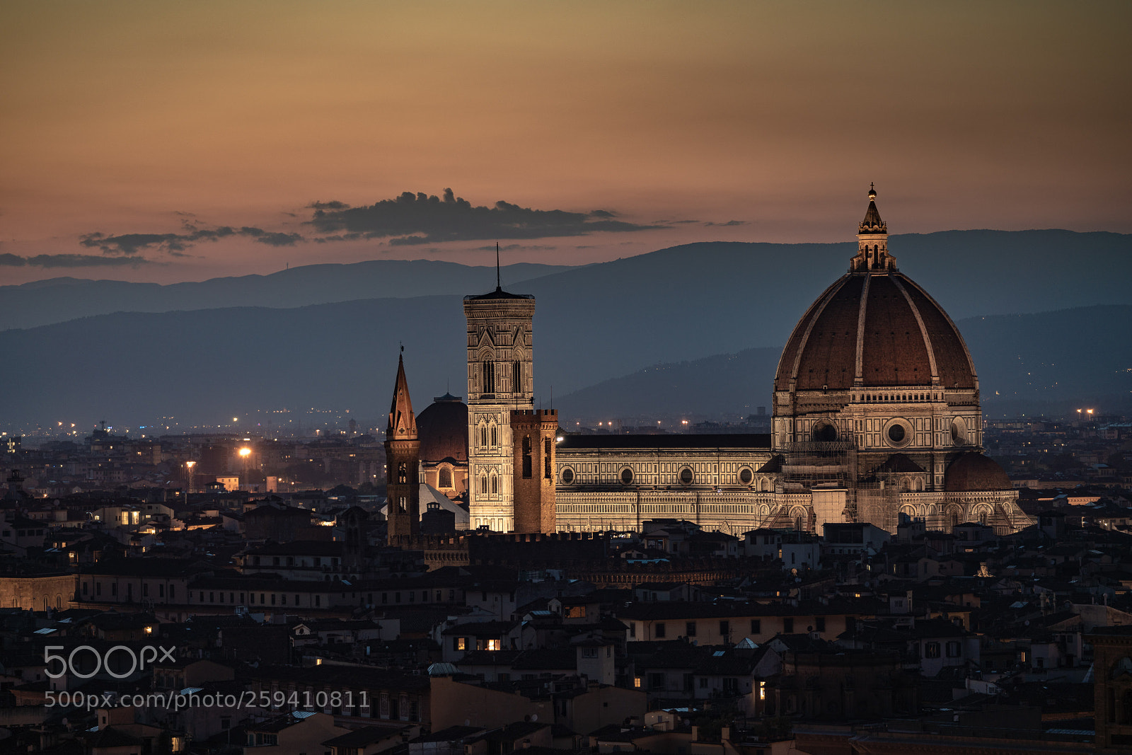 Sony a7R III sample photo. Florence @ night photography