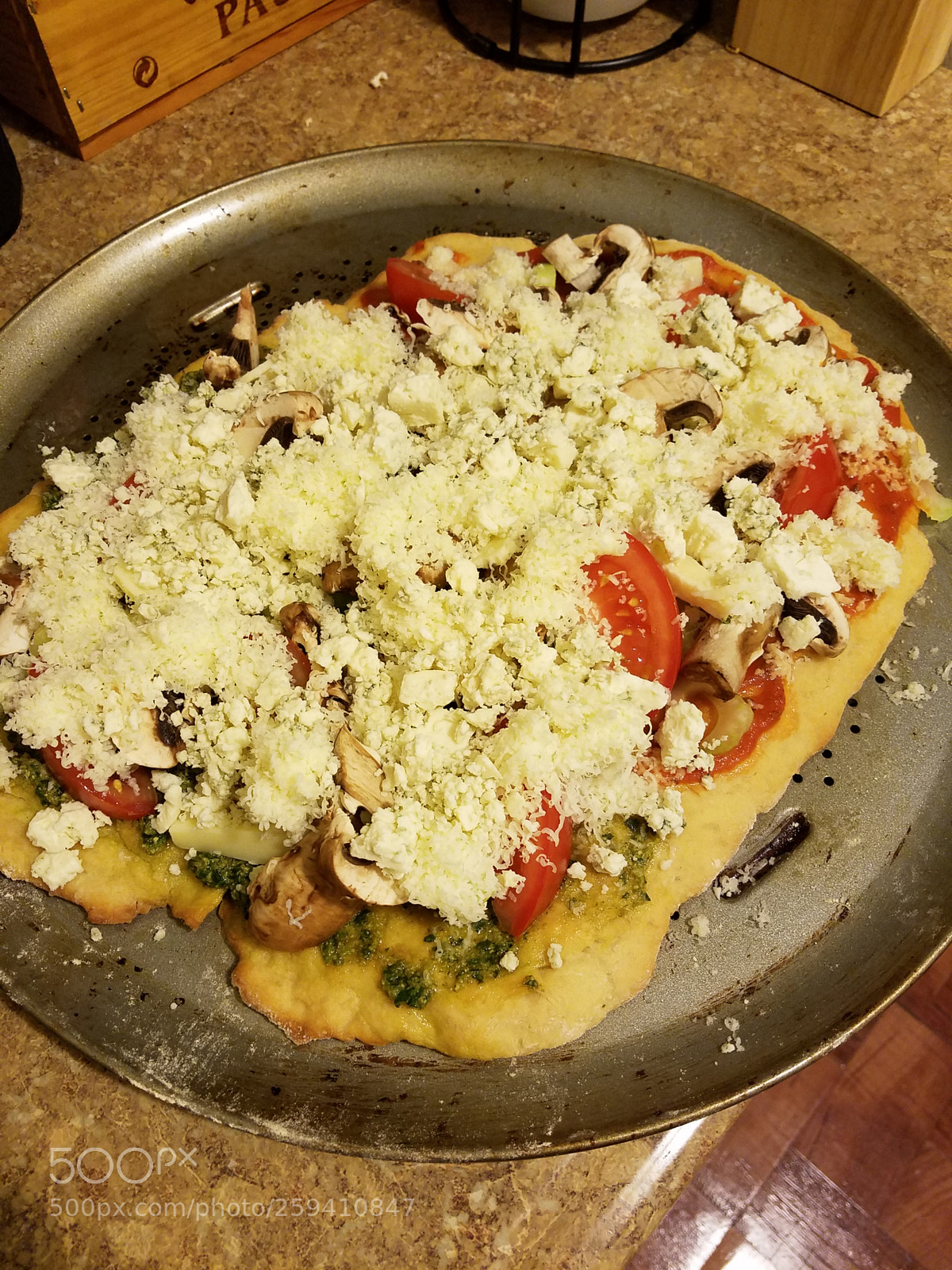 Samsung Galaxy S7 sample photo. Italian fresh pizza photography