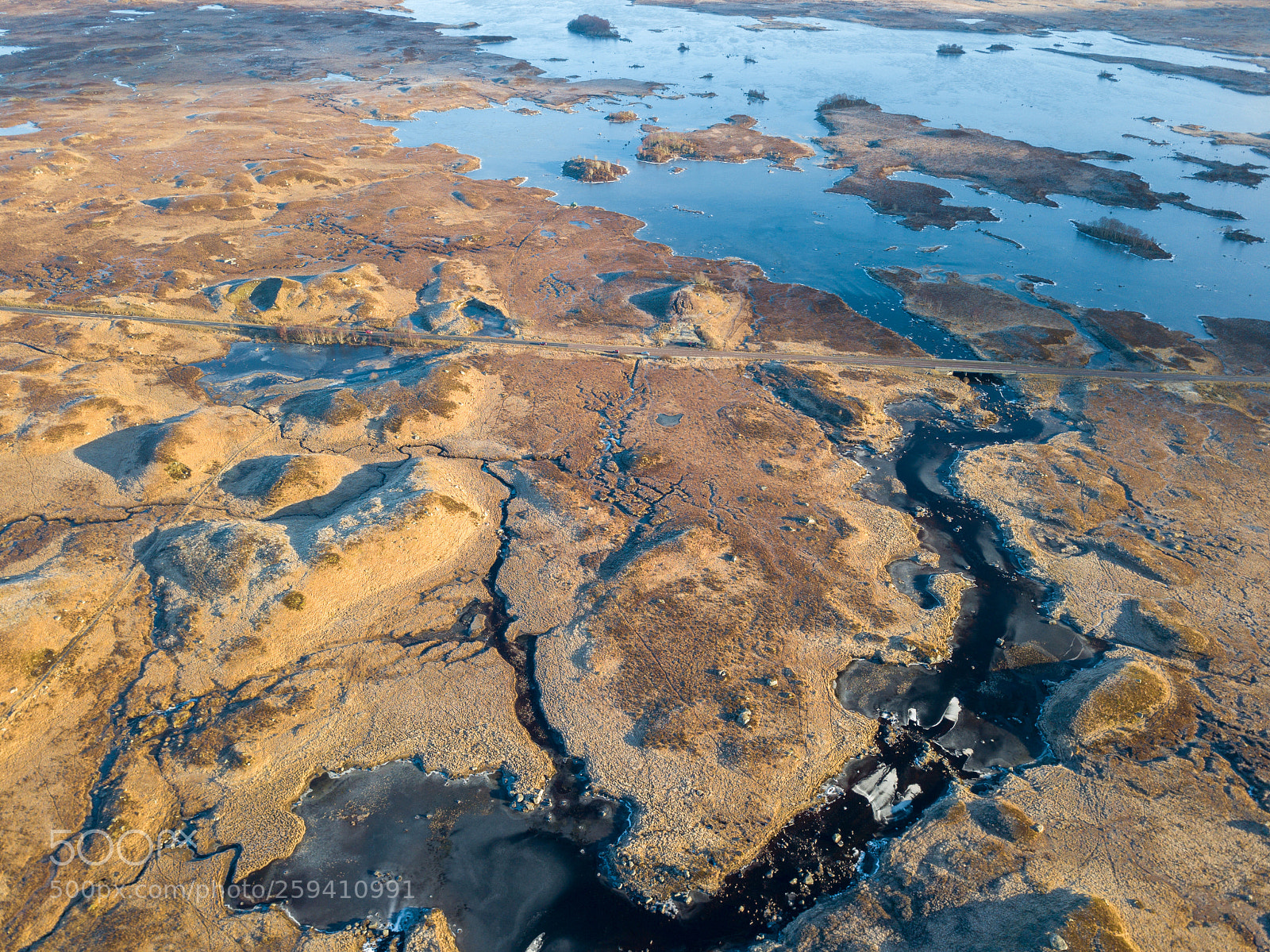 DJI FC220 sample photo. Loch ba #1 photography