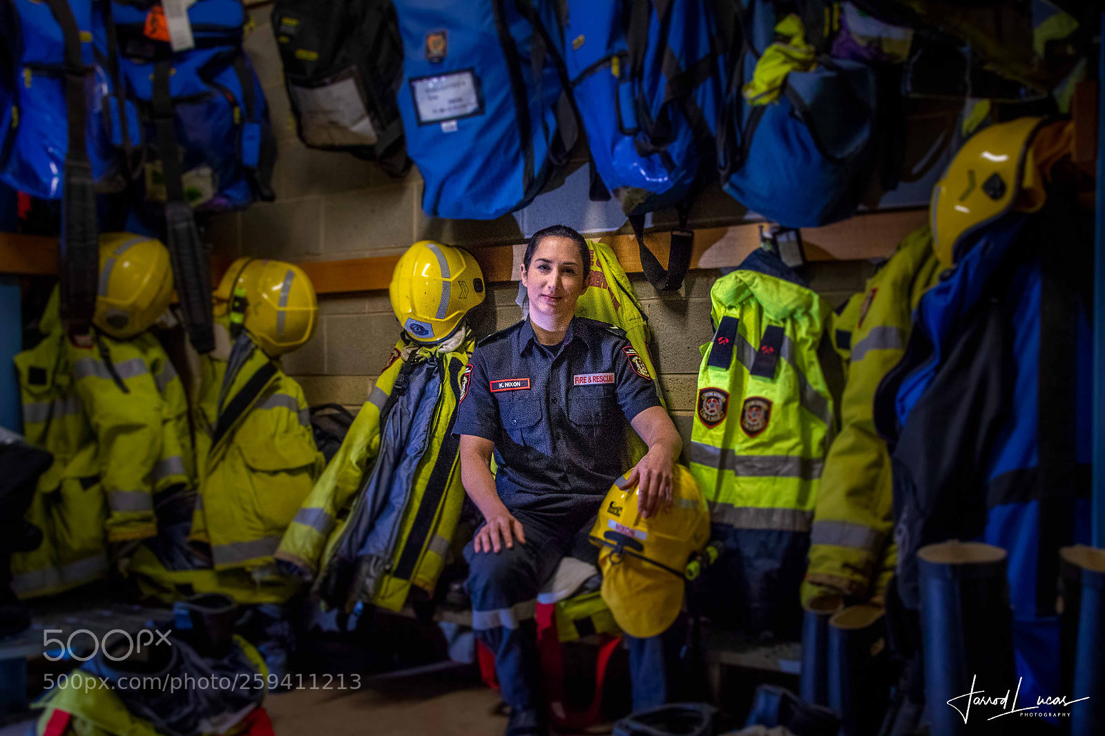 Canon EOS 7D Mark II sample photo. Firefighter's final shift photography