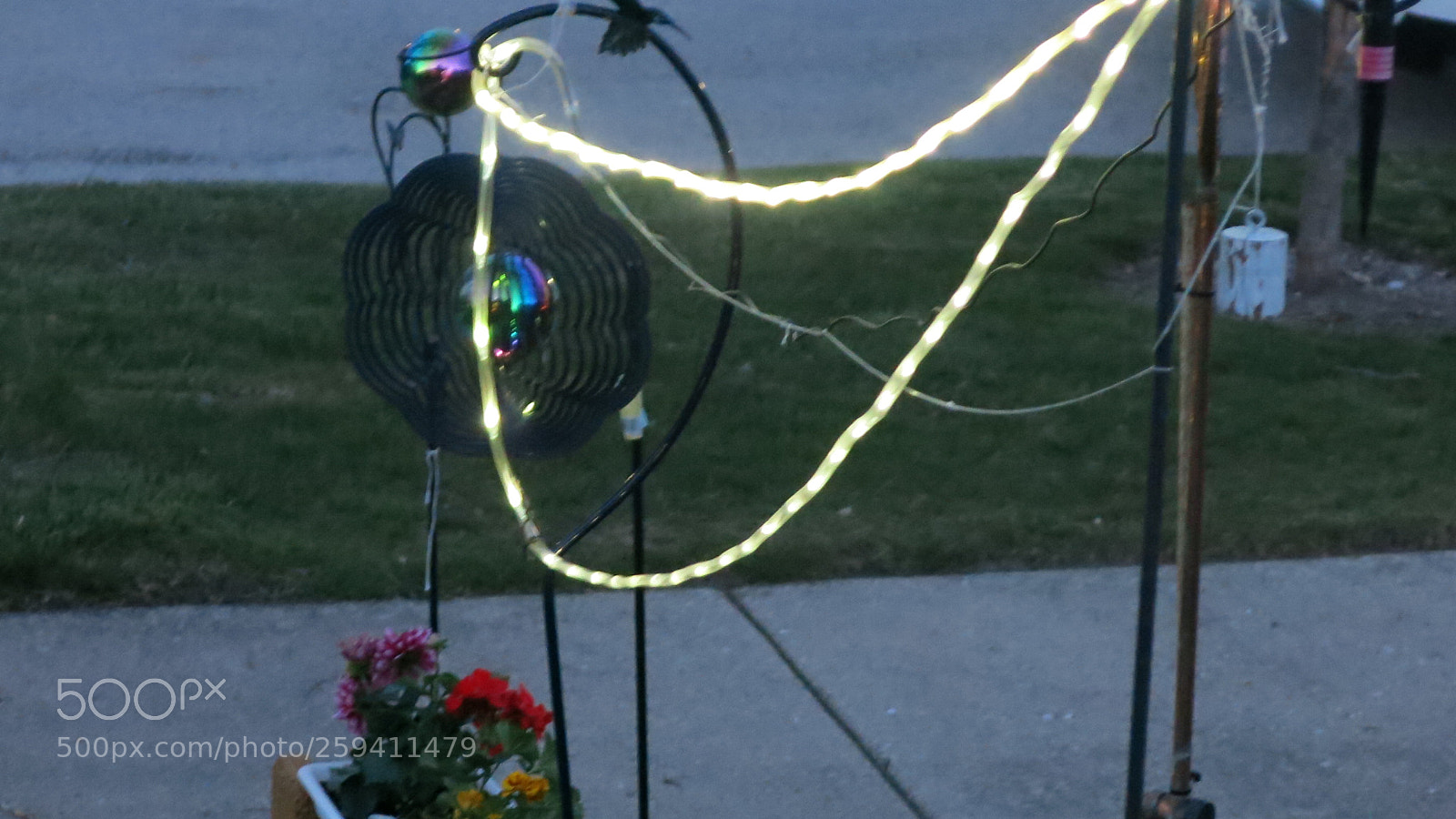 Canon PowerShot G15 sample photo. Led light rope photography