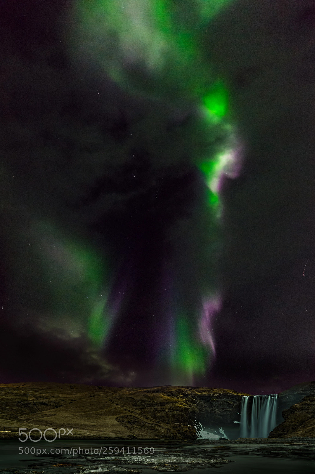 Nikon D810 sample photo. Skogarfoss photography