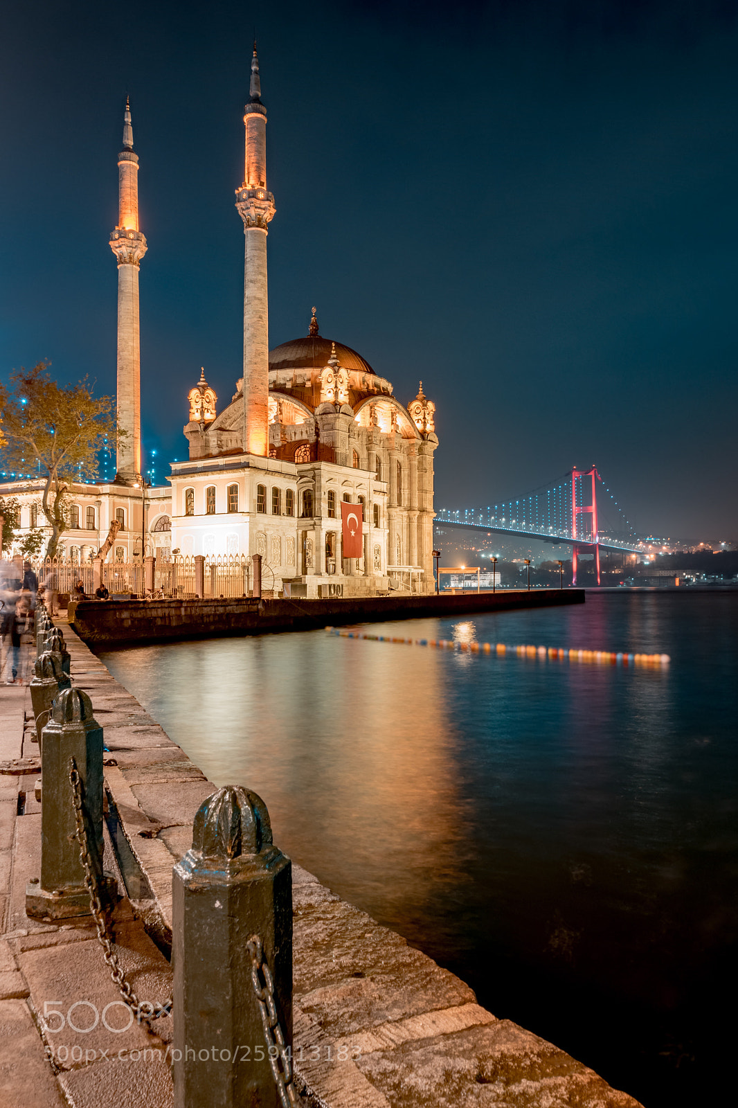 Nikon D5300 sample photo. Ortakoy mosque photography