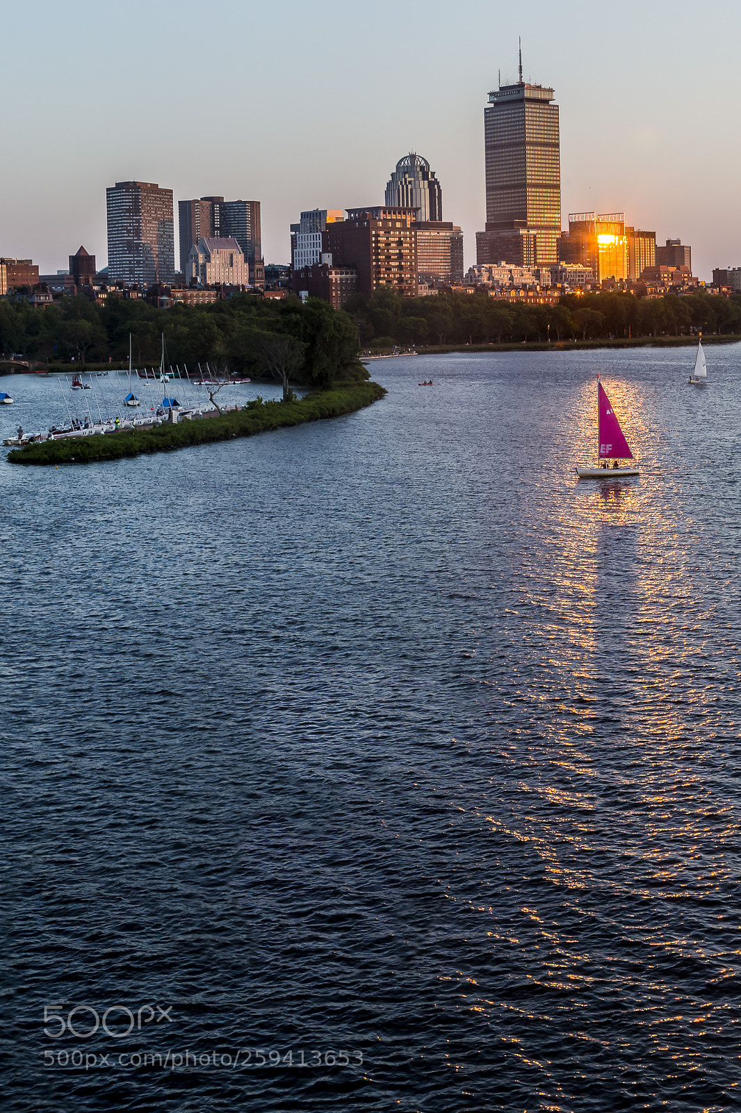 Canon EOS 6D sample photo. River charles as seen photography