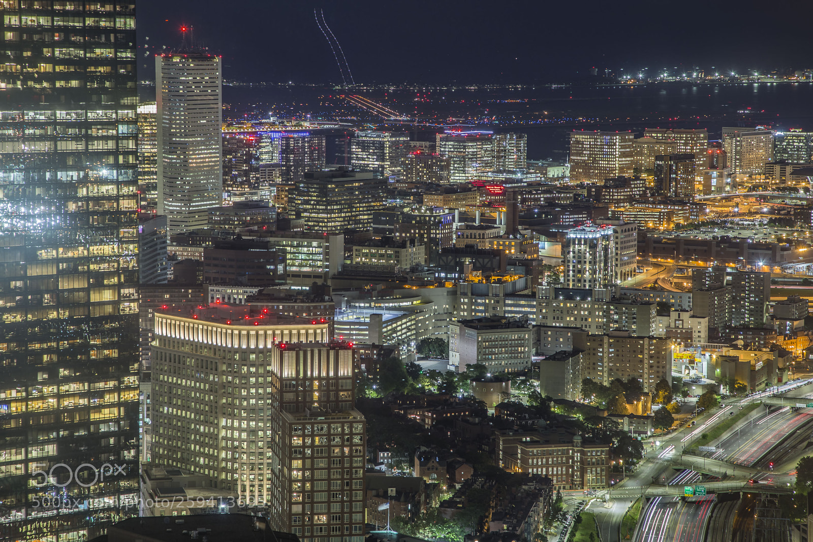 Canon EOS 6D sample photo. View of downtown boston photography