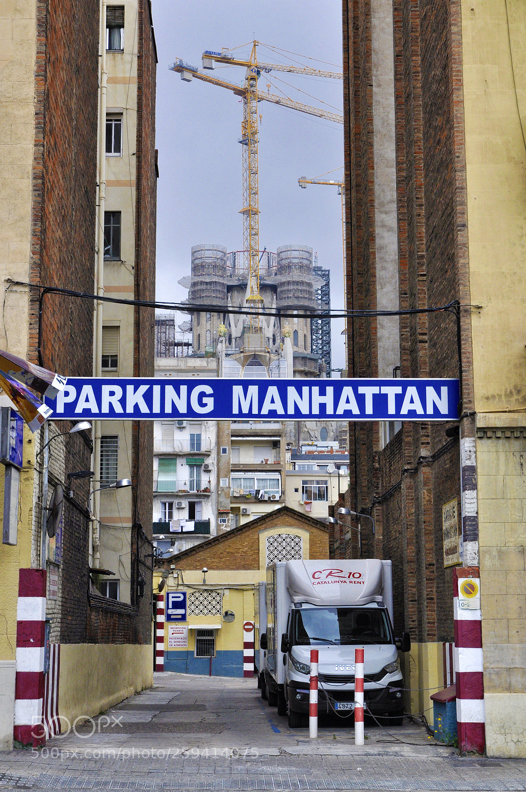 Nikon D90 sample photo. Parking manhattan photography