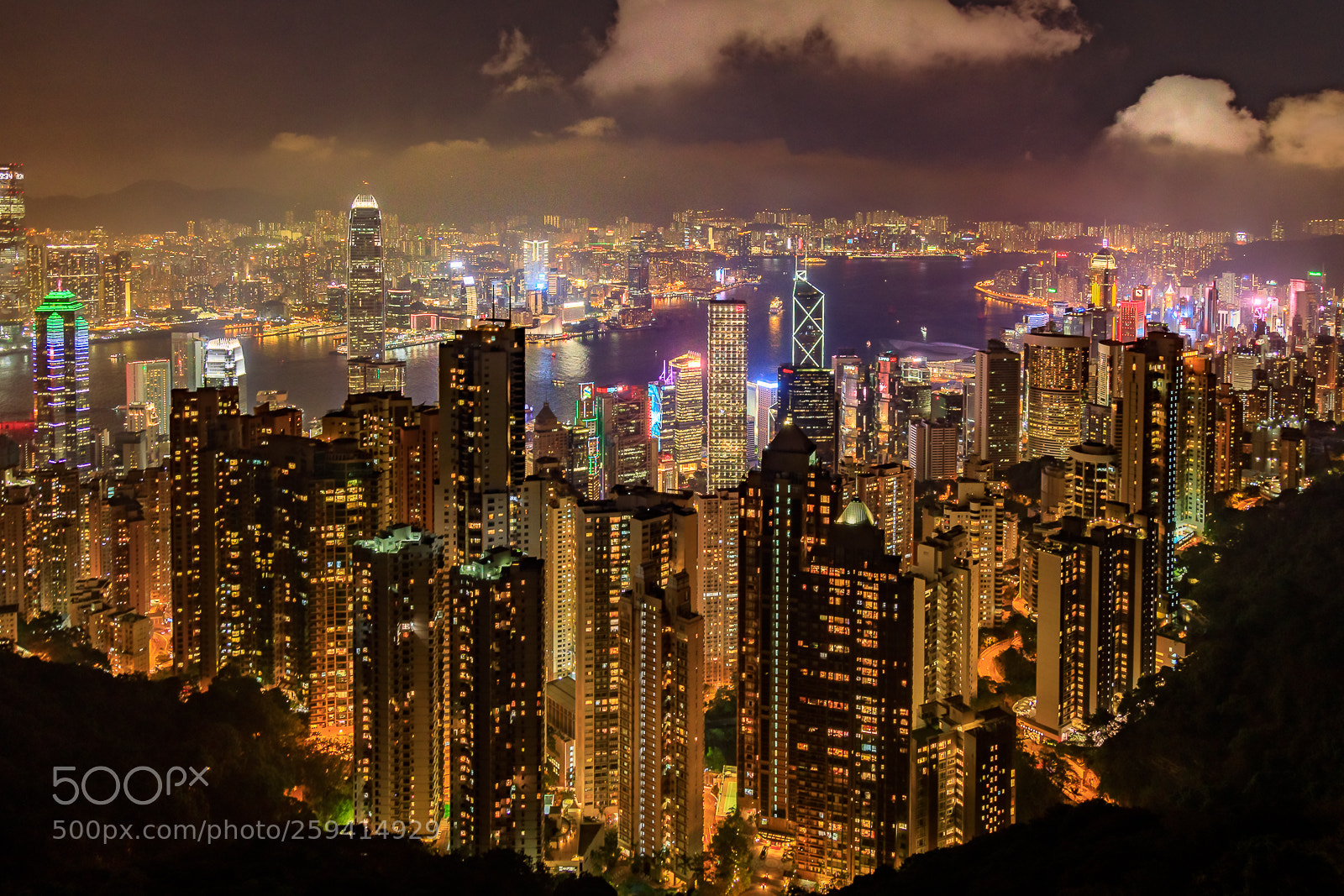 Canon EOS 5D Mark IV sample photo. Hongkong from the peak #2 photography