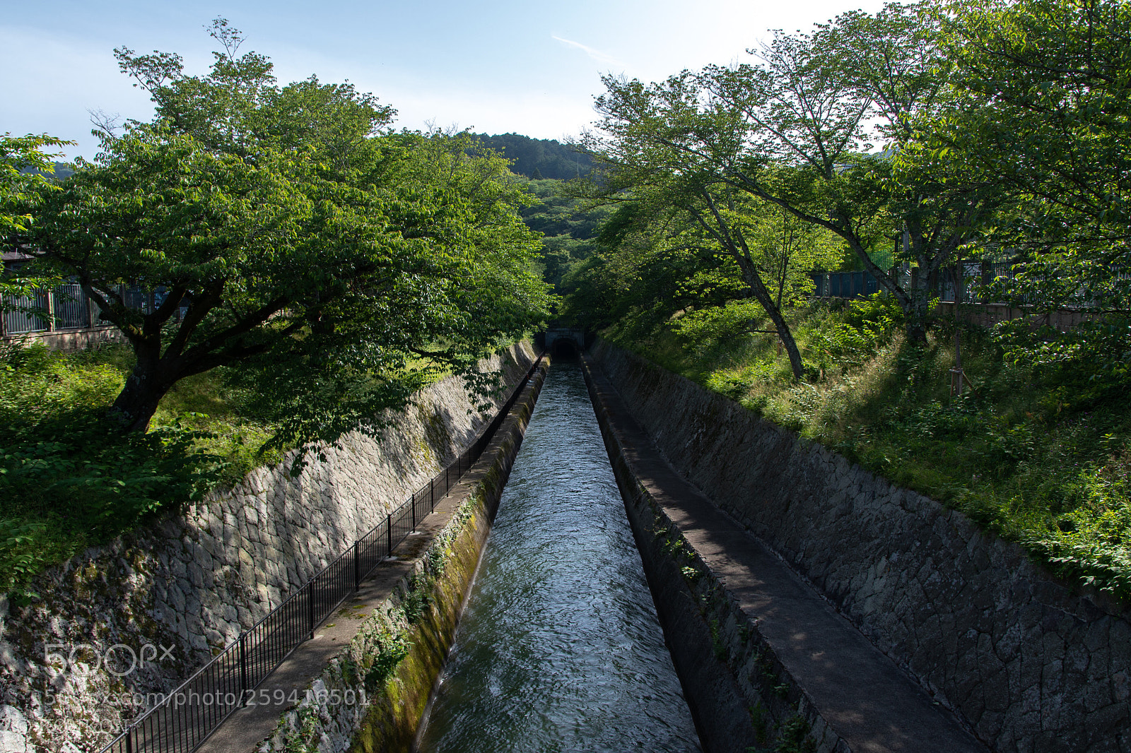 Nikon D7500 sample photo. Lake biwa canal photography