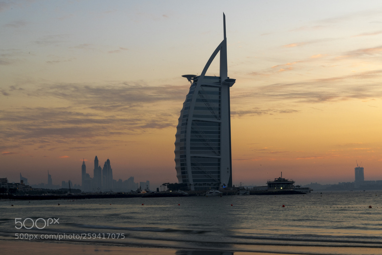 Nikon D5500 sample photo. Burj_al_arab.jpg photography