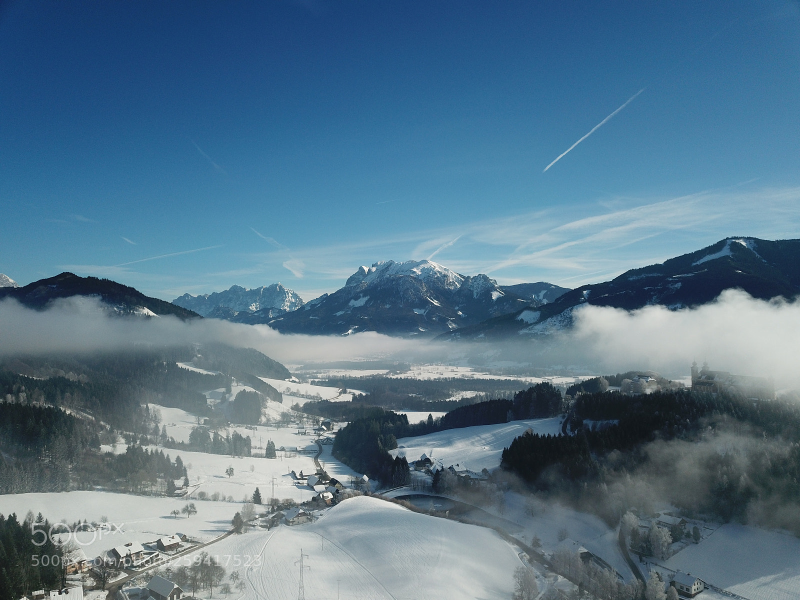 DJI FC220 sample photo. Winterwonderland.jpg photography