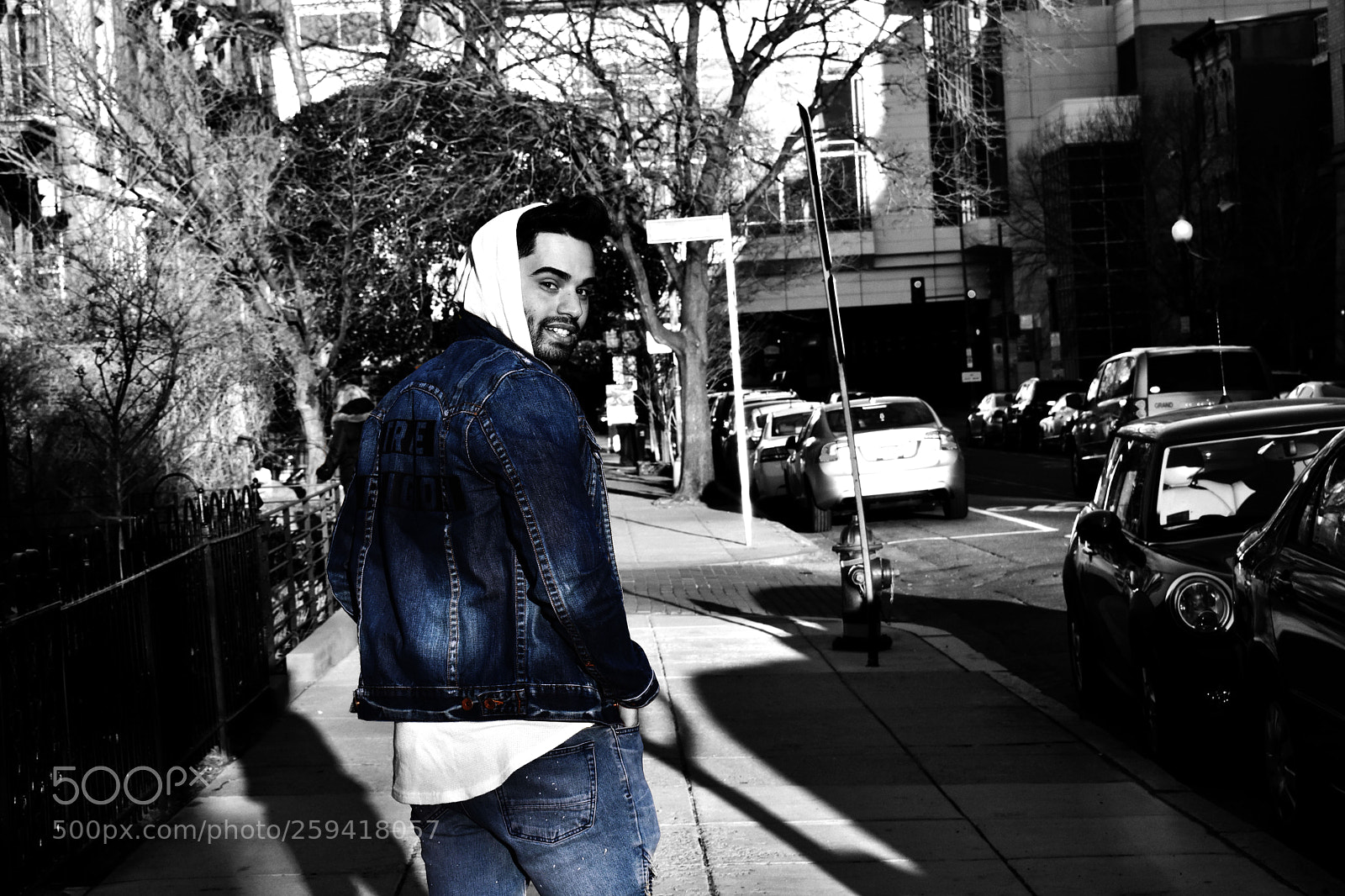 Nikon D3400 sample photo. Denim photography