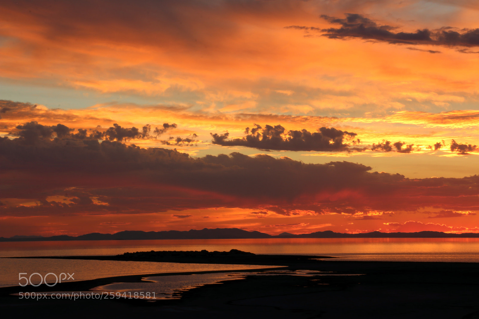 Canon EOS 70D sample photo. Sunset on antelope island photography