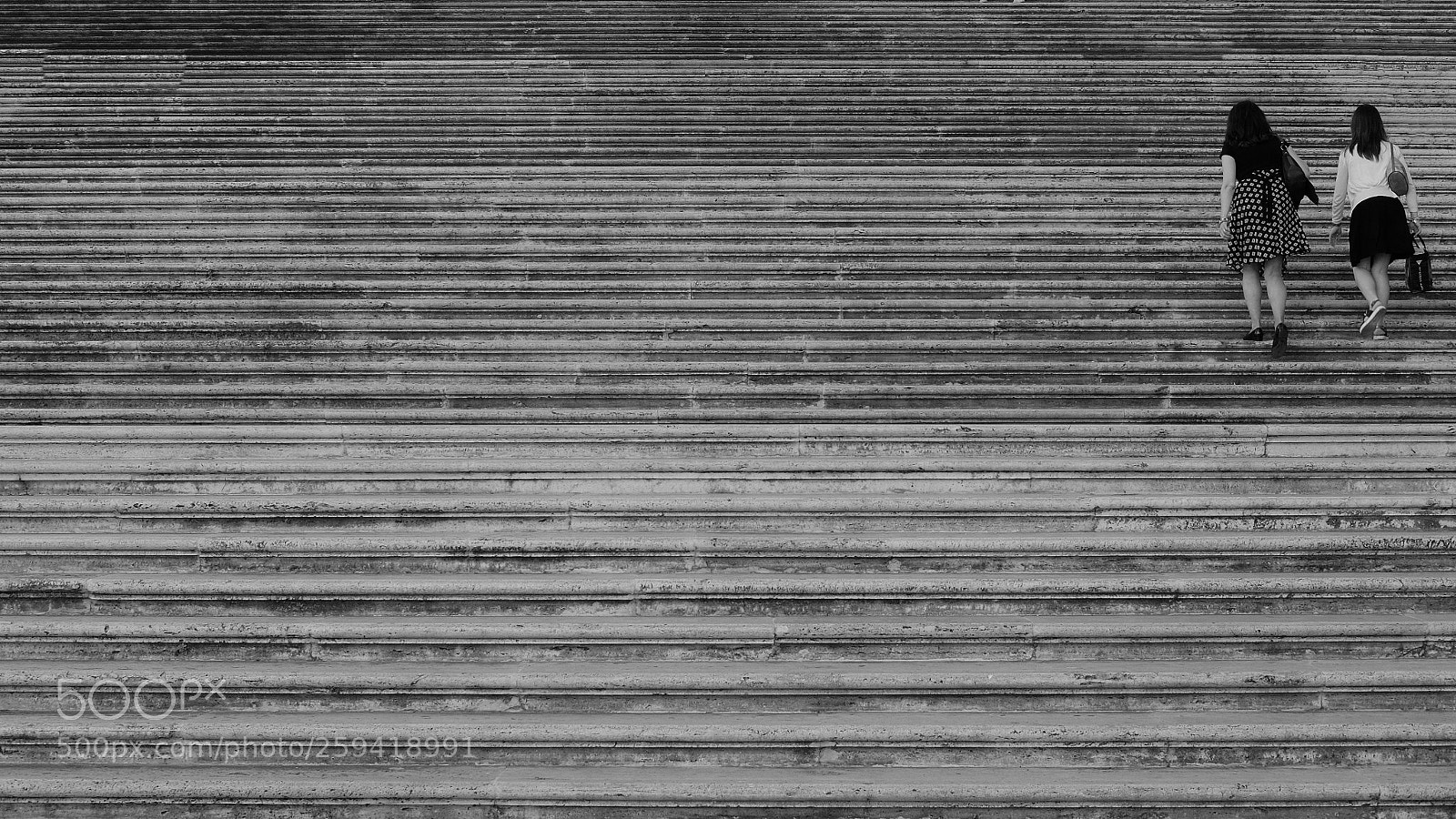 Fujifilm X-T1 sample photo. Stairs in rome photography