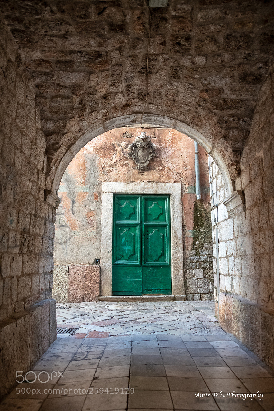 Nikon D850 sample photo. A green door photography