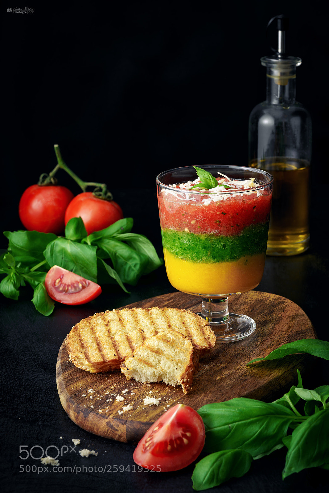 Sony a7R II sample photo. Spanish cold gazpacho soup. photography
